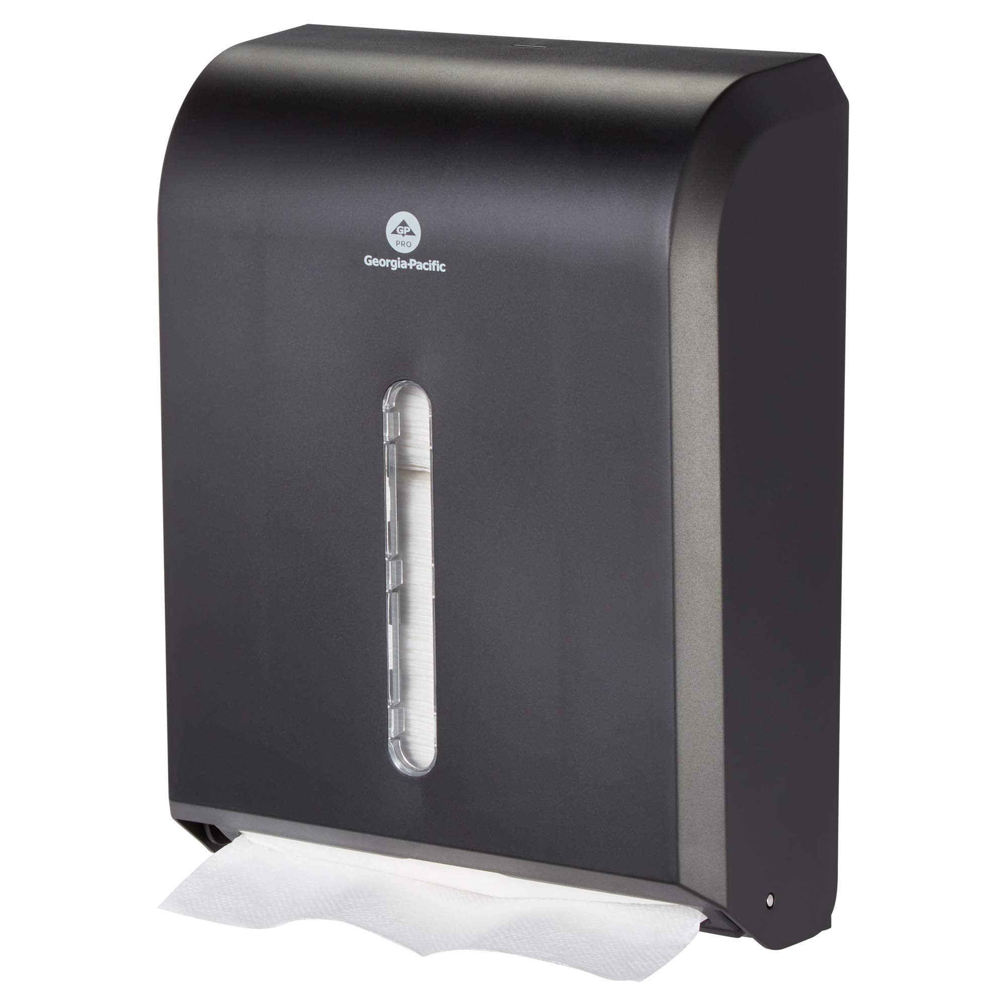 Georgia-Pacific Combi-Fold Paper Towel Dispenser - Heavy Duty Commercial Black Dispenser for Restaurants, Offices & Public Restrooms