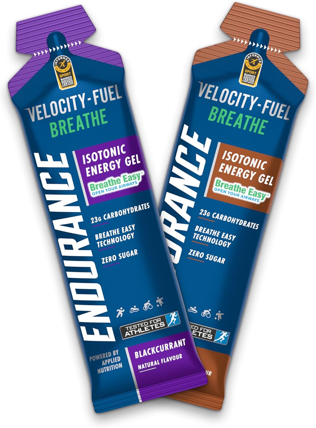 Applied Nutrition Endurance Energy Isotonic Energy Gel - Cola Flavor (20 Pack x 60g) | Fast-Acting Sports Fuel for Running, Cycling & Workouts