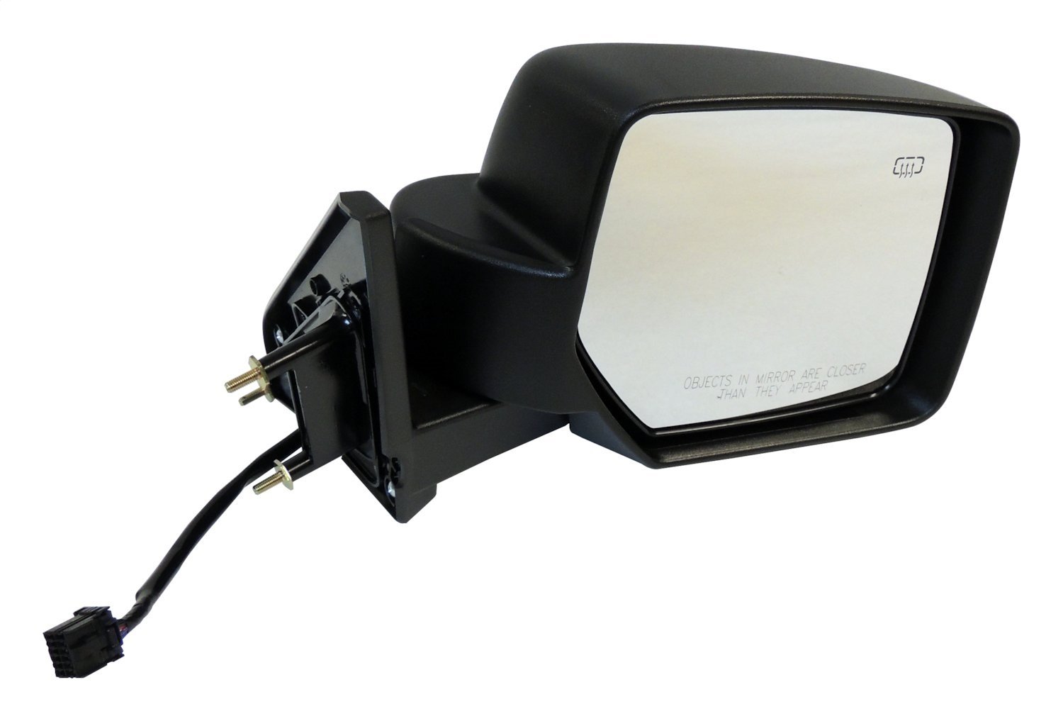 Crown Automotive Mirror Body - Replacement Side View Mirror for Cars, Trucks & SUVs - Durable & Adjustable Design - Perfect for Driving Safety & Parking Assistance