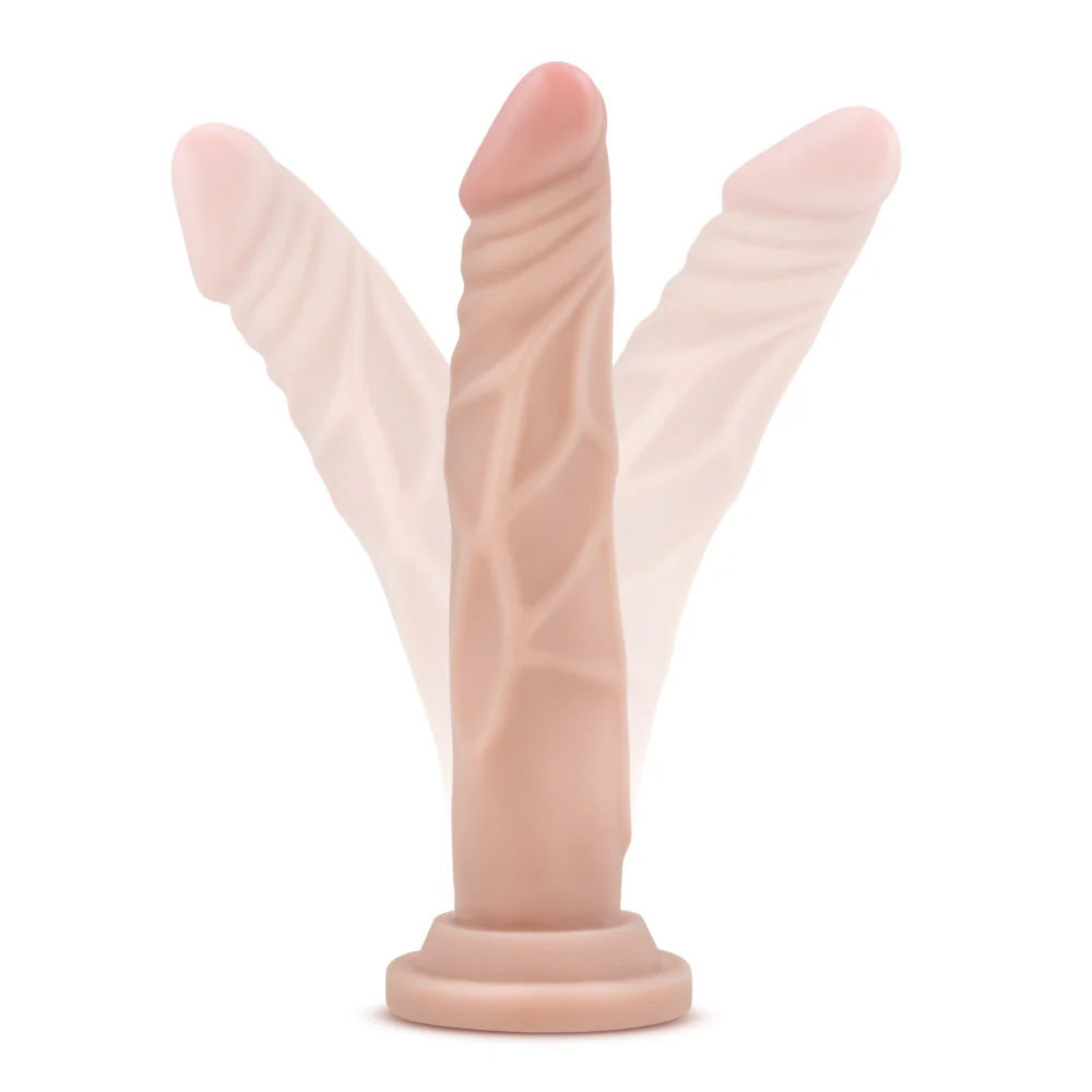Realistic 7.5 Inch Cock Dildo with Strong Suction Cup - Lifelike Skin Feel for Solo Play & Couples Use - Perfect for BDSM, Roleplay & Adult Toys Collection