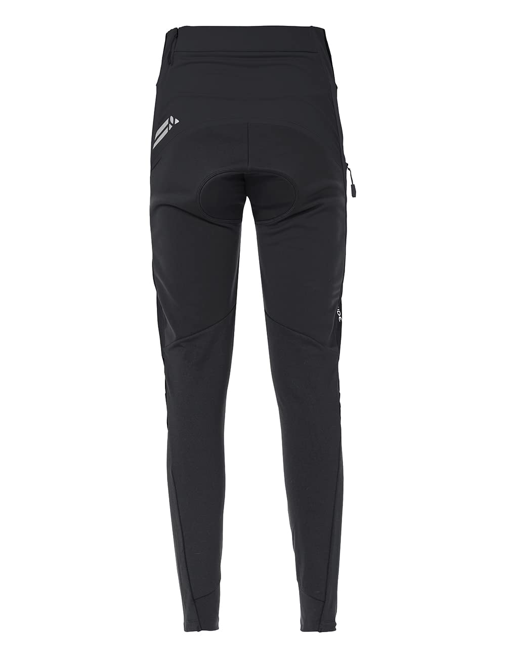 VAUDE Women's Kuro Warm Hybrid Tights - Thermal Cycling Pants with Seat Pad - Winter Bike Riding & Outdoor Sports Gear for Cold Weather