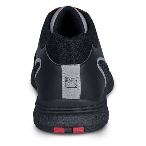 KR Strikeforce Men's Ignite Bowling Shoes - Black/Grey/Red (Right Hand) | High-Performance for Competitive & League Bowling