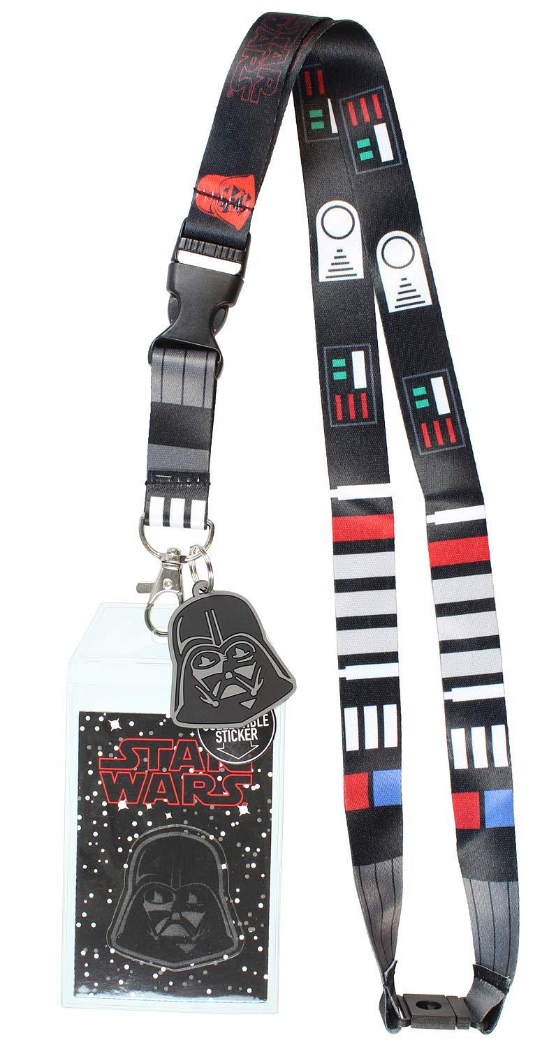 Star Wars Darth Vader ID Lanyard Badge Holder with 1.5