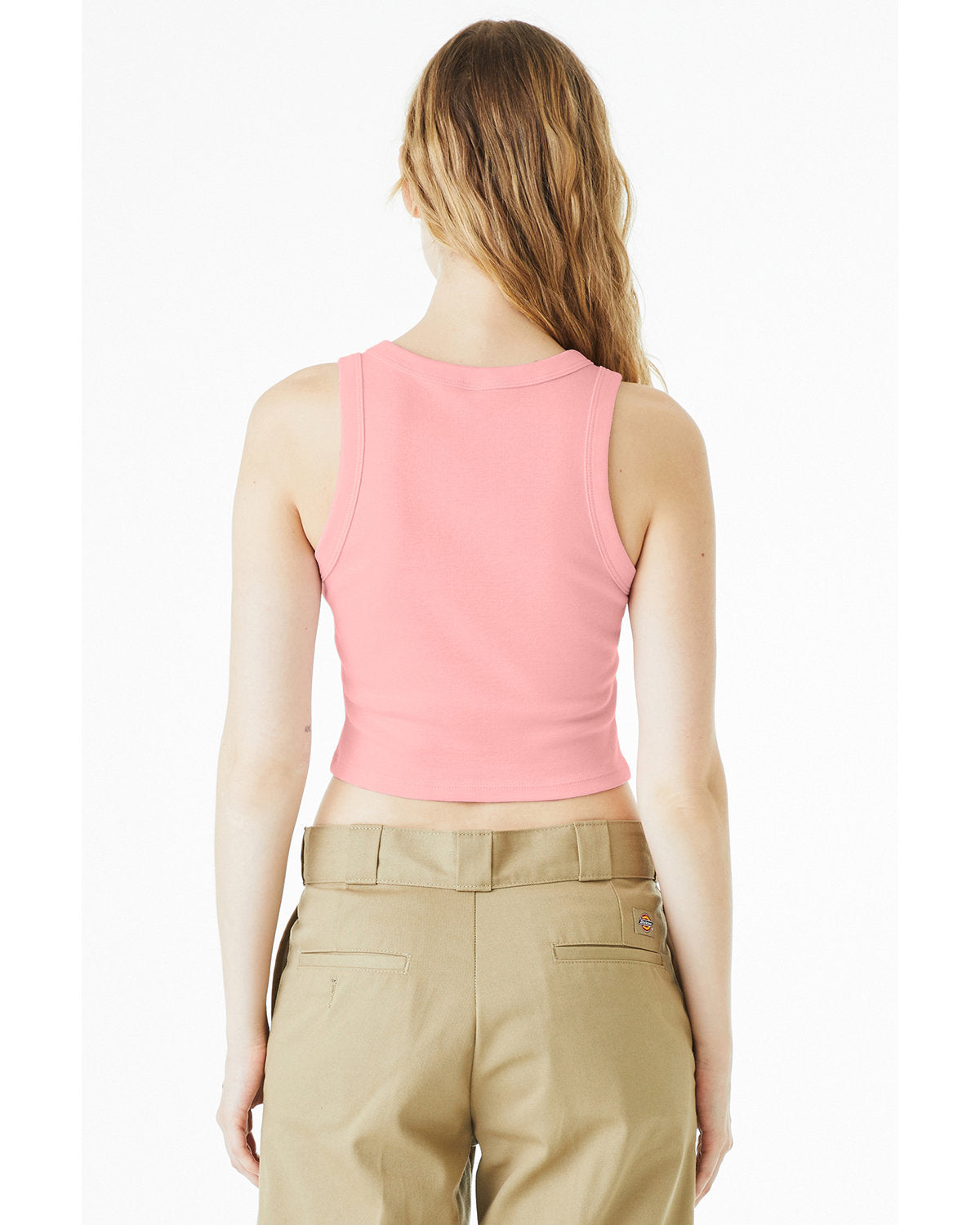 Bella + Canvas 1019 Women's Micro Ribbed Racerback Tank Top - Soft Stretchy Workout Shirt for Yoga, Running & Gym