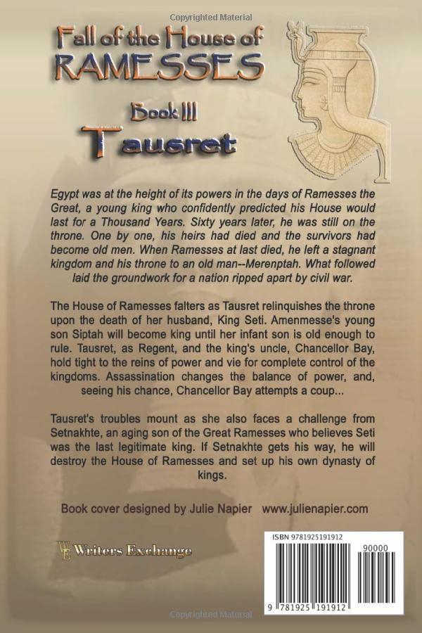 Fall of the House of Ramesses Book 3: Tausret - Ancient Egyptian Historical Fiction Novel | Epic Pharaohs Dynasty Saga for History Lovers & Book Clubs