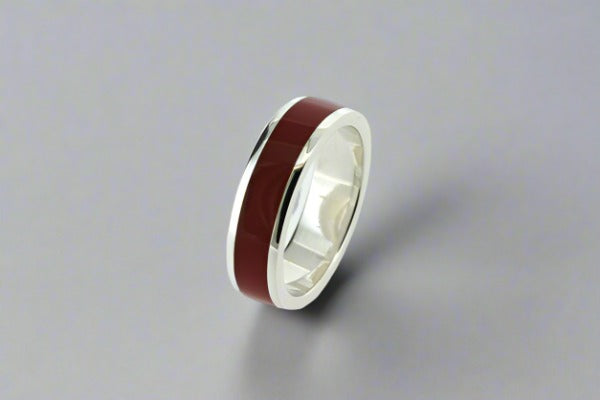 Stylish Red Resin Ring for Women - Elegant Handmade Jewelry Gift for Parties, Date Nights & Special Occasions