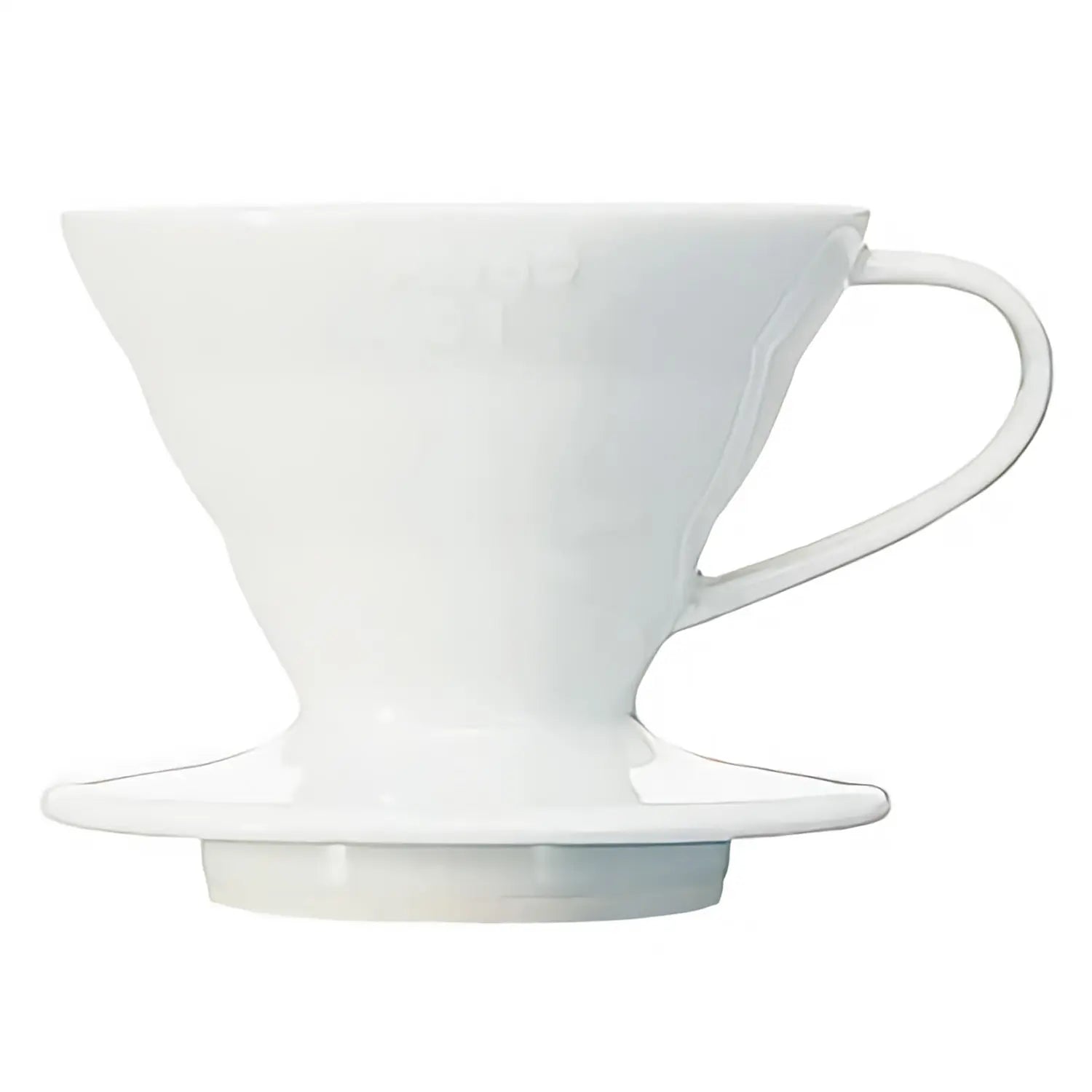 Hario V60 Ceramic Coffee Dripper Pour Over Brewer - Perfect for Single Cup Pour Over Coffee at Home, Office or Camping