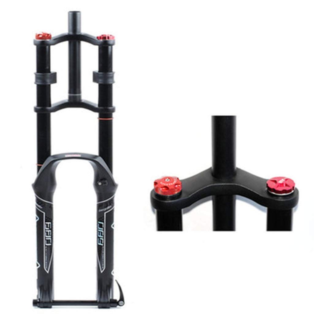 **Air Suspension Bicycle Front Fork - 26/27.5/29 Inches, 130mm Travel - MTB & Trail Bike Upgrade for Smooth Off-Road Riding**