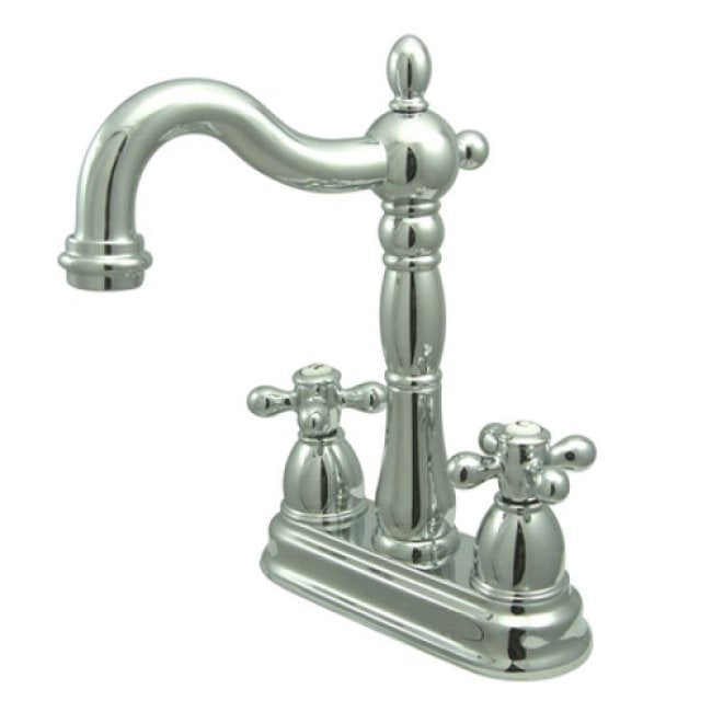 Stainless Steel Hook Spout Bar Faucet - No Pop-Up Rod - Perfect for Kitchen Sinks, Wet Bars, and Commercial Use