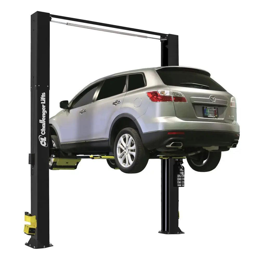 Challenger CL10A XP9 9K 2 Post Lift with Drive-On Express Pad – Heavy Duty Car Lift for Auto Repair Shops & Home Garages