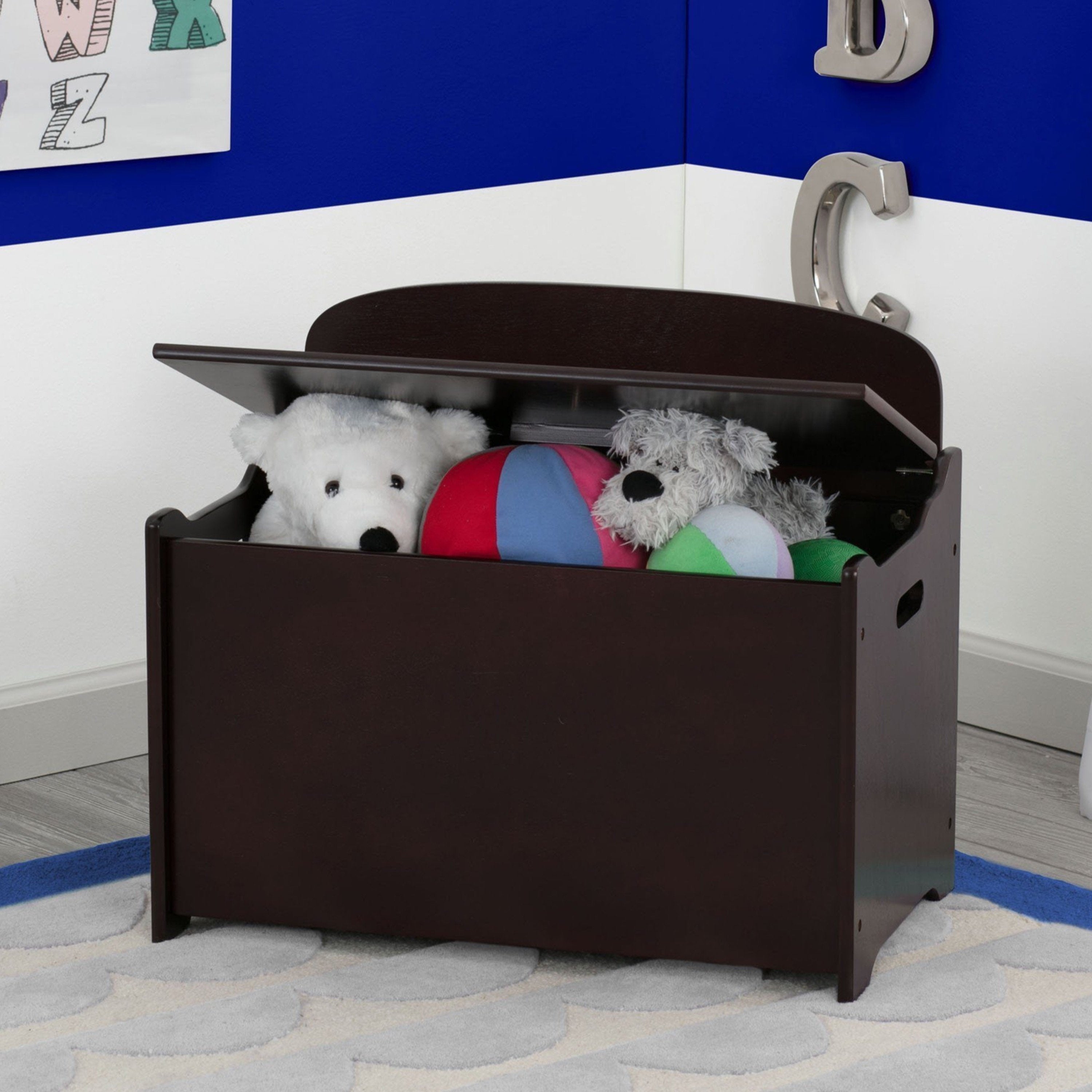 MySize Deluxe Toy Box - Large Storage Organizer for Kids' Toys, Books & Games | Perfect for Playrooms, Bedrooms & Daycares