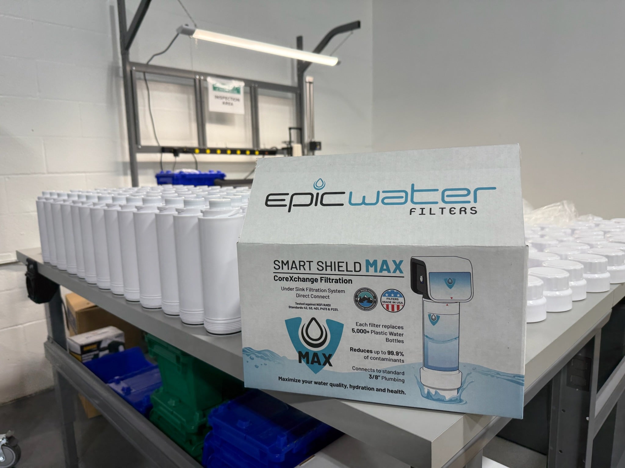 Epic Smart Shield MAX Replacement Cartridge - Compatible with Smart Water Filters | Perfect for Home, Office & Travel Use