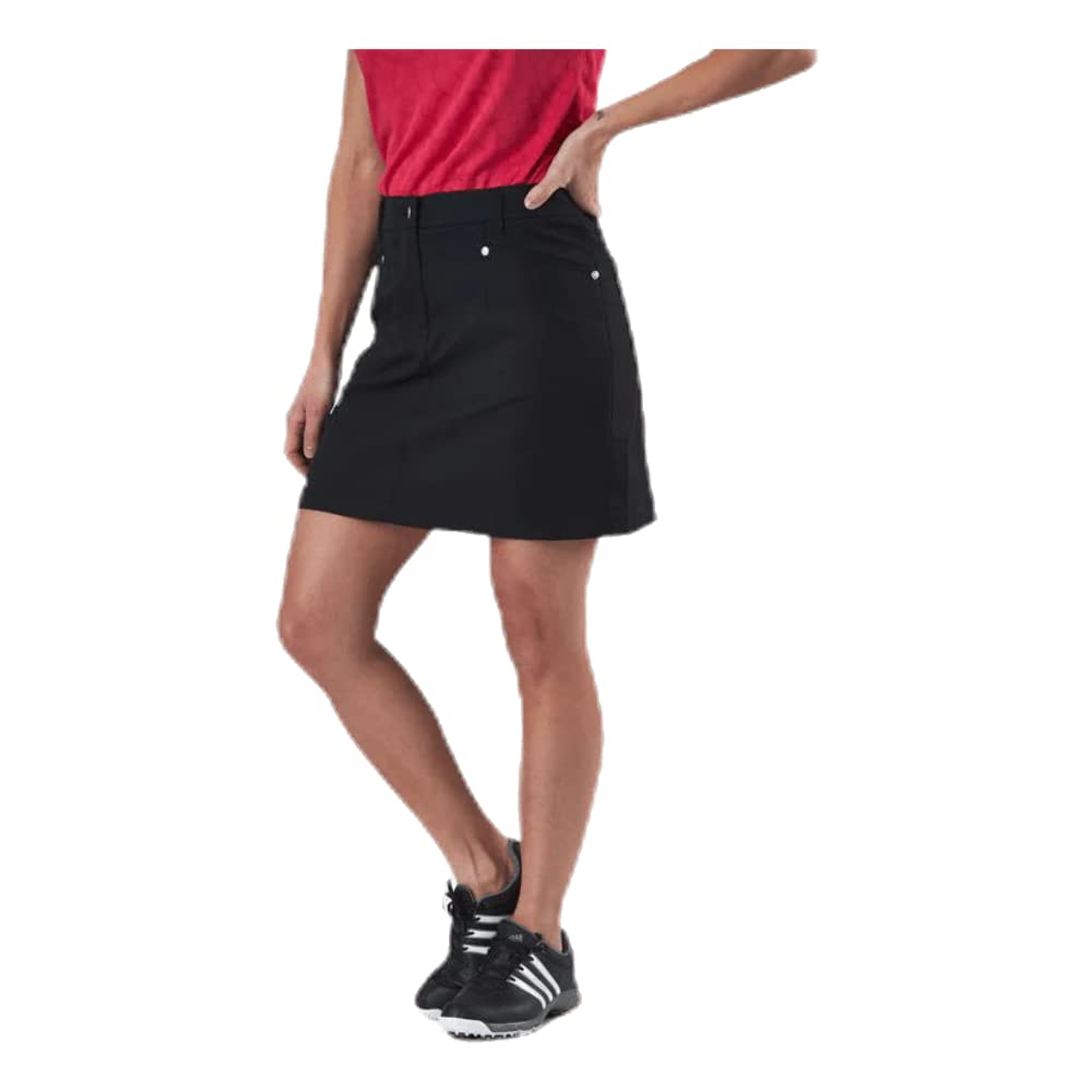 Women's Lyric Black Skort - Size 6 - Comfortable Athletic Skirt Shorts for Running, Tennis & Yoga - Perfect for Workouts & Casual Wear