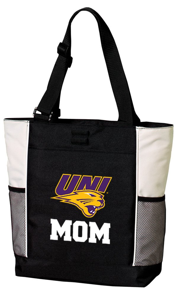 UNI Mom Tote Bag - University of Northern Iowa Themed Large Tote for Beach, Pool, Travel & School - Perfect Gift for UNI Moms & Students
