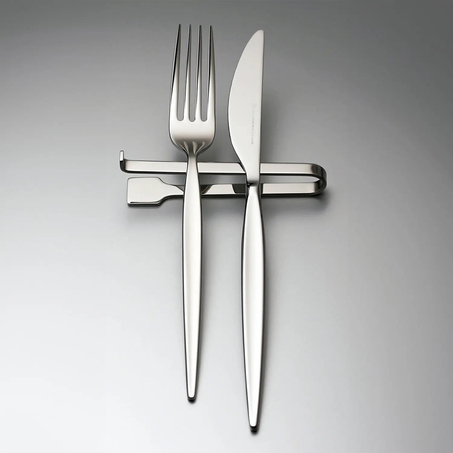 Luckywood Stainless Steel Cutlery Rest - Elegant Silverware Holder for Dining Table, Perfect for Formal Dinners, Restaurants & Home Use