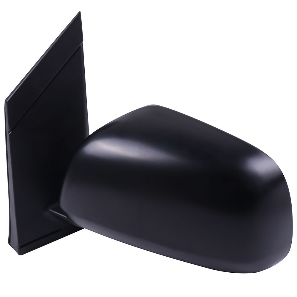 OCPTY Black Left Side Mirror Replacement for 2004-2010 Toyota Sienna - Textured Glass Manual Folding Non-Heated Mirror - Perfect for Parking Safety & Blind Spot Visibility