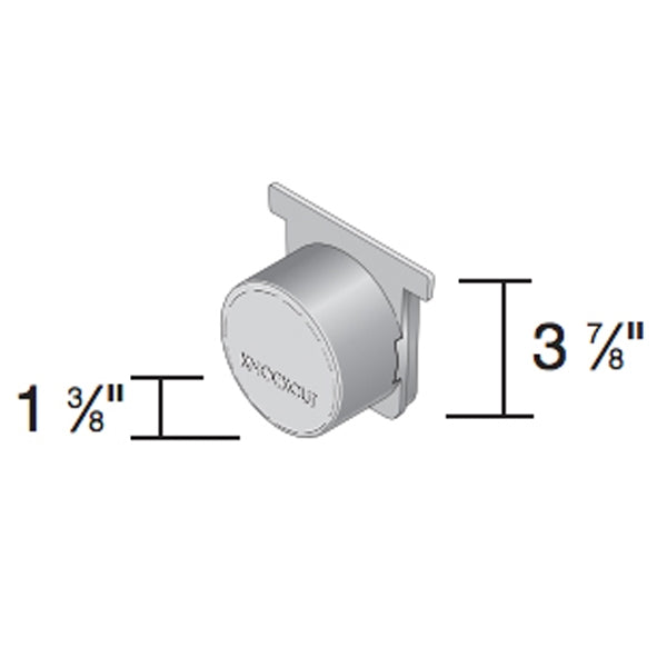 Original NDS 713 3 End Cap/End Outlet for Sprinkler System - Perfect for Lawn Irrigation, Garden Watering & Landscape Maintenance