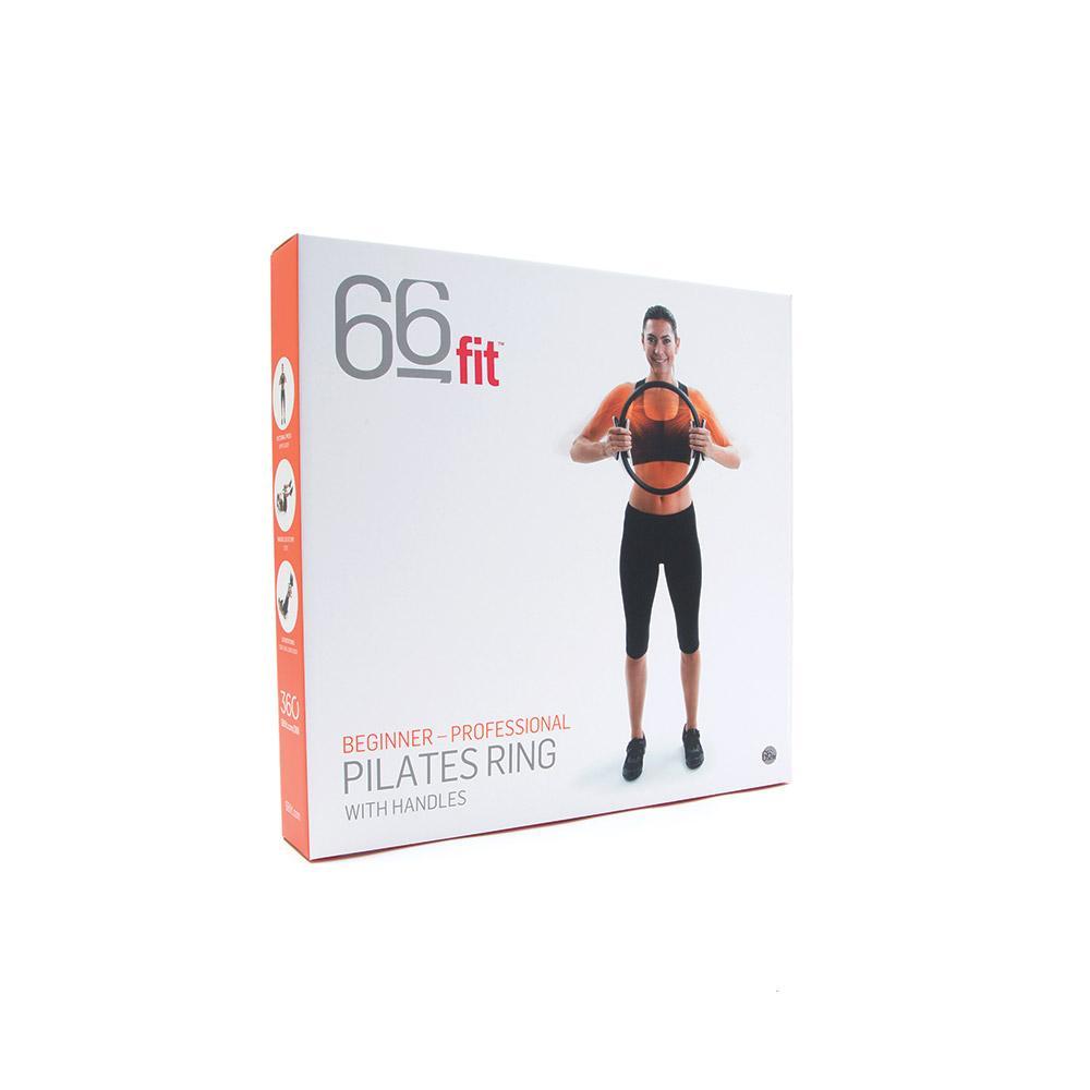 66Fit Pilates Double Handle Ring - Premium Exercise Equipment for Core Strength & Toning - Perfect for Home Workouts, Yoga & Fitness Training