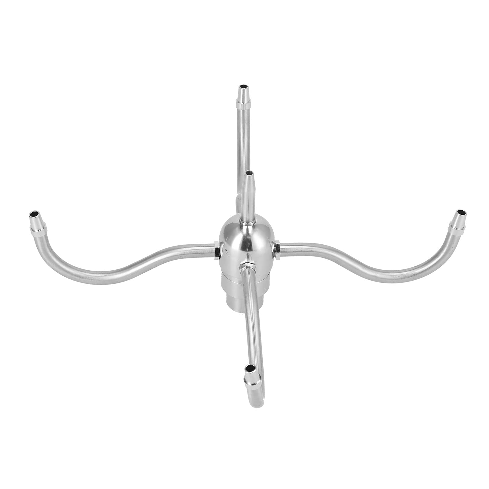 Stainless Steel Rotating Garden Sprinkler - High Hardness Wear Resistant Nozzle for Effective Watering & Landscape Irrigation | Perfect for Lawns, Flower Beds & Backyard Water Features
