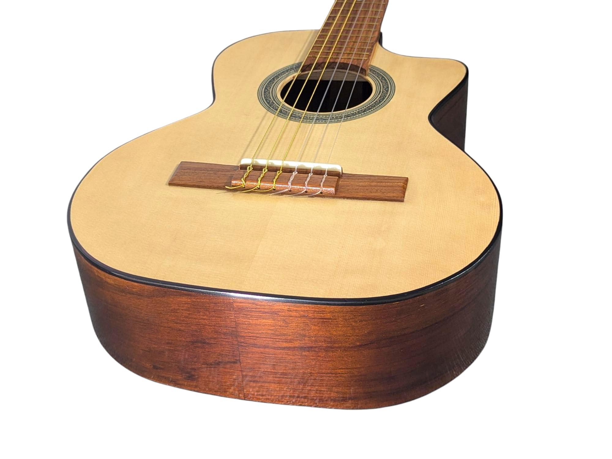 Handmade Mexican Cedar Requinto Guitar - Premium Sound Quality with Free Gig Bag | Perfect for Mariachi, Folk & Traditional Music Performances