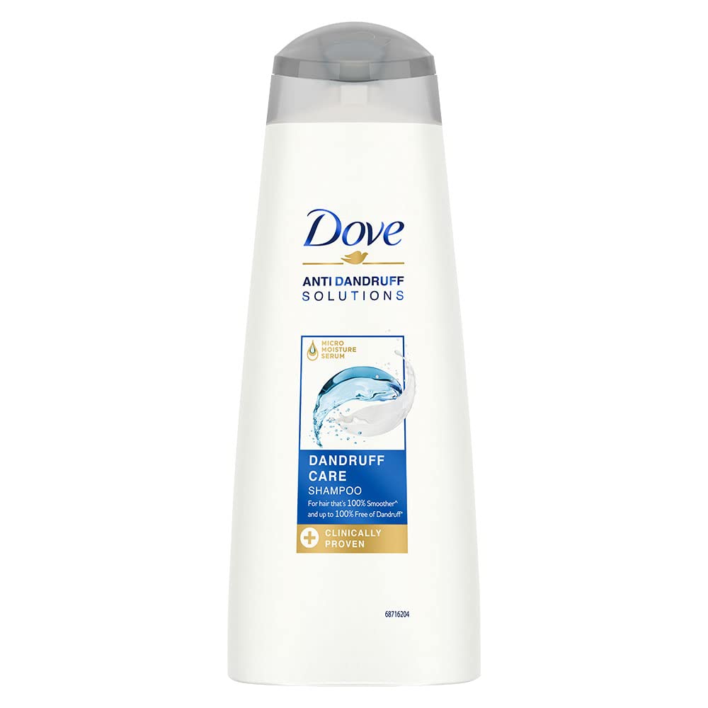 Dove Dandruff Care Shampoo for Dry, Itchy & Flaky Scalp - 12 oz (340 ml) - Anti-Dandruff Treatment for Men & Women - Soothes Scalp Irritation & Reduces Flakes - Perfect for Daily Hair Care Routine