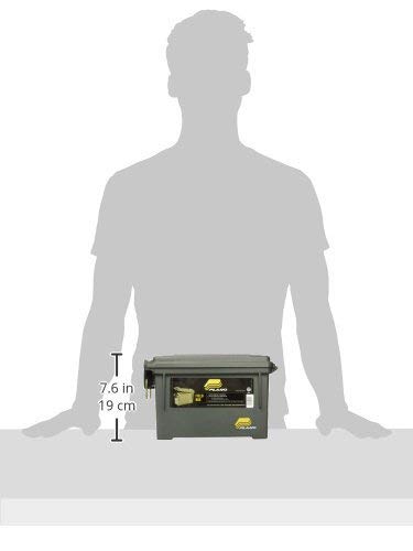 Plano 131250 1312 Waterproof Ammo Can - Heavy Duty Storage Box for Ammunition, Tools & Outdoor Gear - Ideal for Hunting, Shooting Range & Camping Supplies
