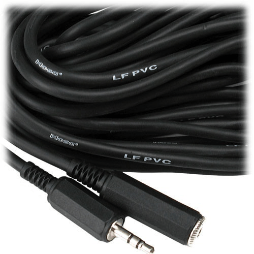 Hosa Technology Stereo Mini Male to Stereo Mini Female Cable 25ft (7.62m) - 3.5mm Audio Extension Cord for Headphones, Speakers, and Audio Equipment