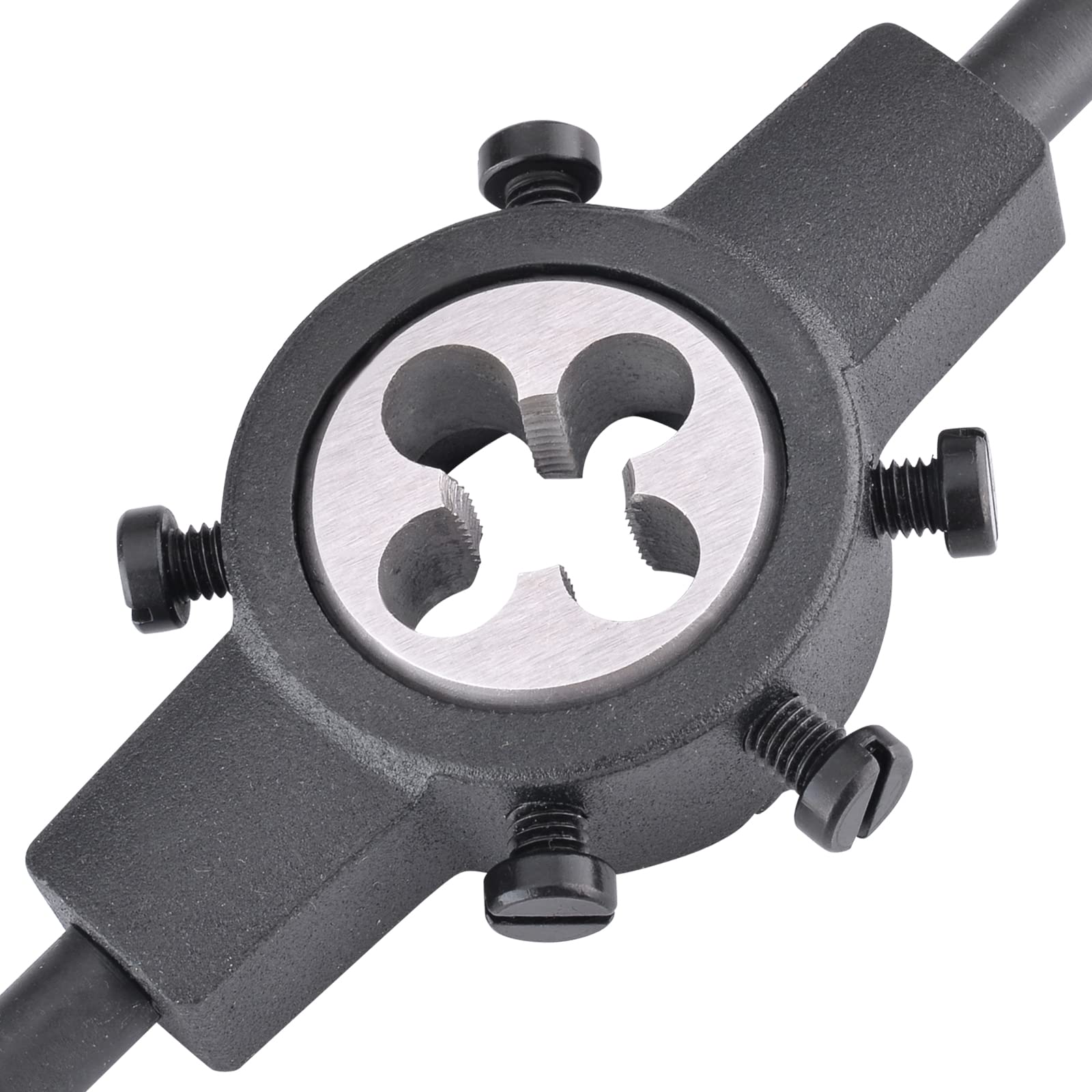 Burkit Metric M56 X 4 Round Threading Die - M56 x 4.0mm Right Hand Machine Thread Die for Metalworking & DIY Projects - Perfect for Thread Repair and Creation on Bolts, Pipes & Automotive Parts