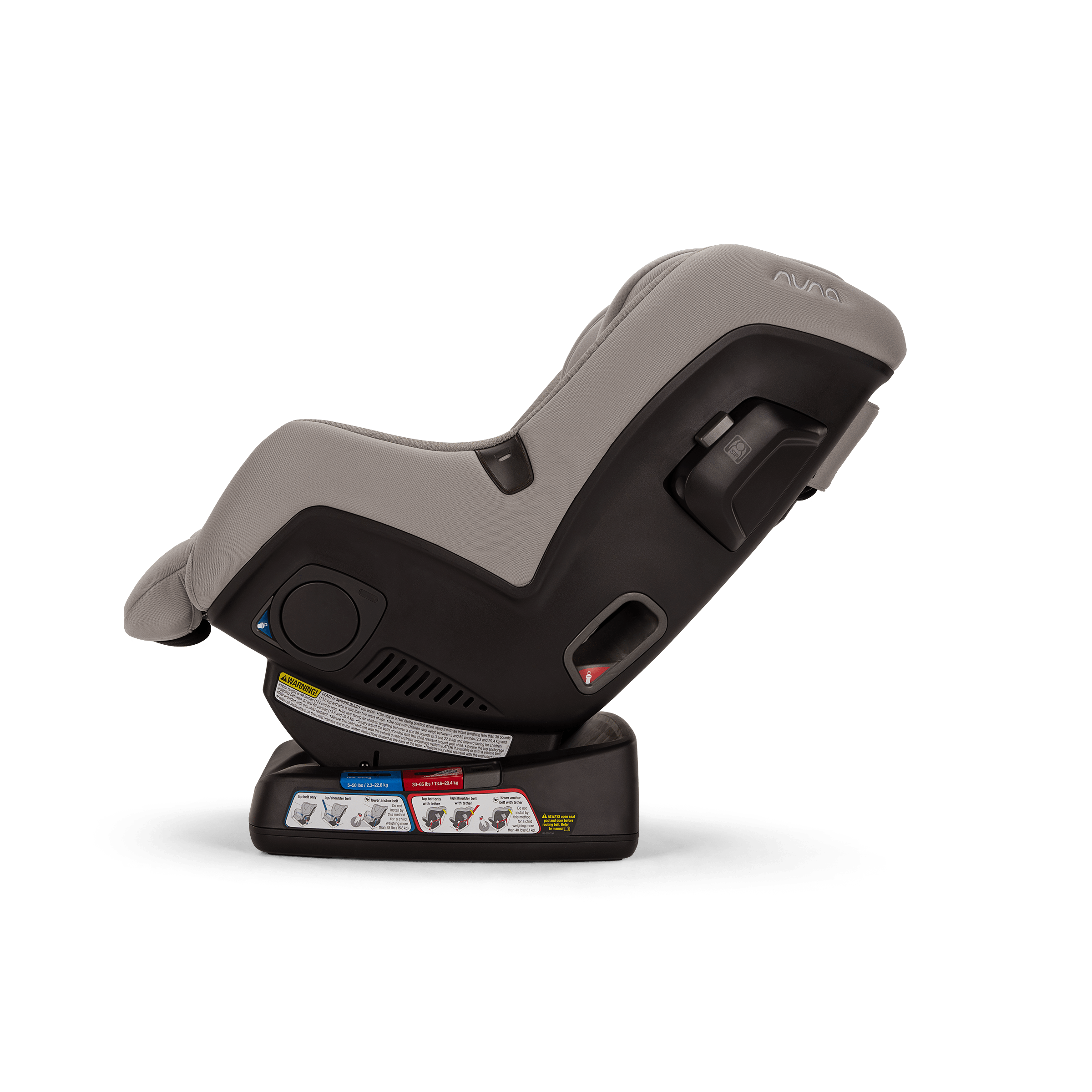 Nuna Rava Convertible Car Seat - Safe & Comfortable for Toddlers & Kids | 5-65 lbs | Rear & Forward Facing | Perfect for Family Travel & Daily Commute