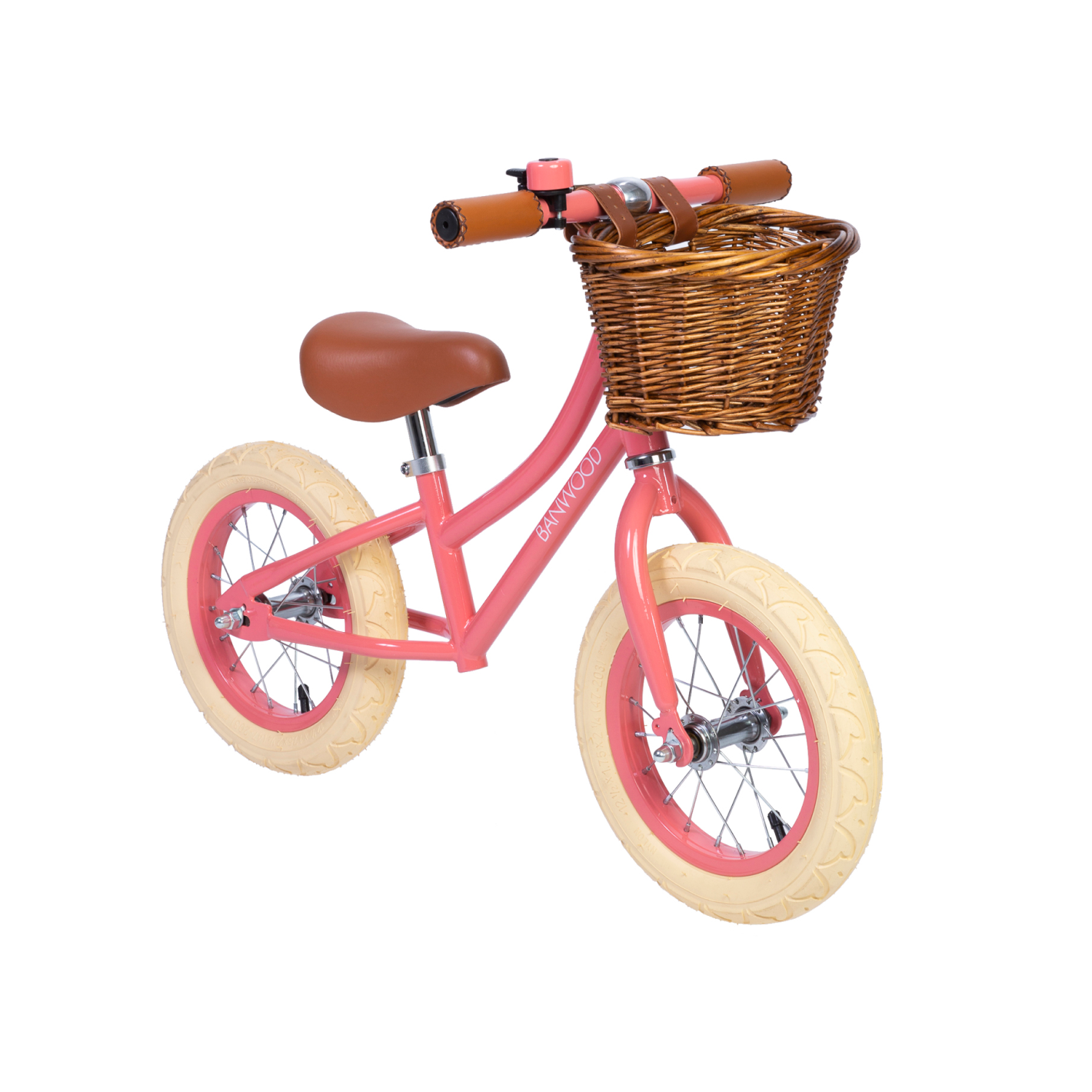 Banwood Balance Bike for Kids - First Go Wooden Training Bike for Toddlers - Perfect for Learning to Ride & Outdoor Play