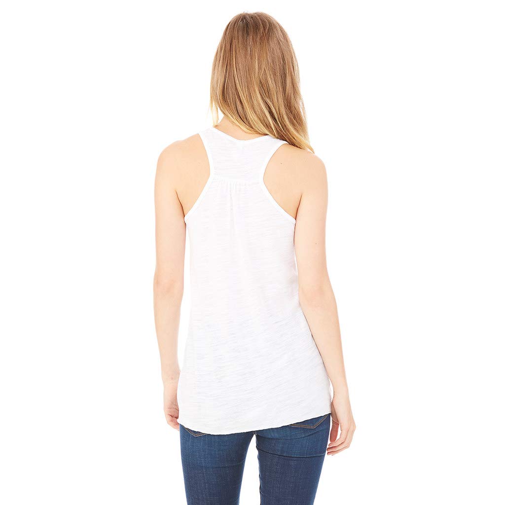 NanyCrafts Women's Baseball & Softball Mom Fan Racerback Tank Top - Comfortable Athletic Shirt for Games, Practice & Casual Wear