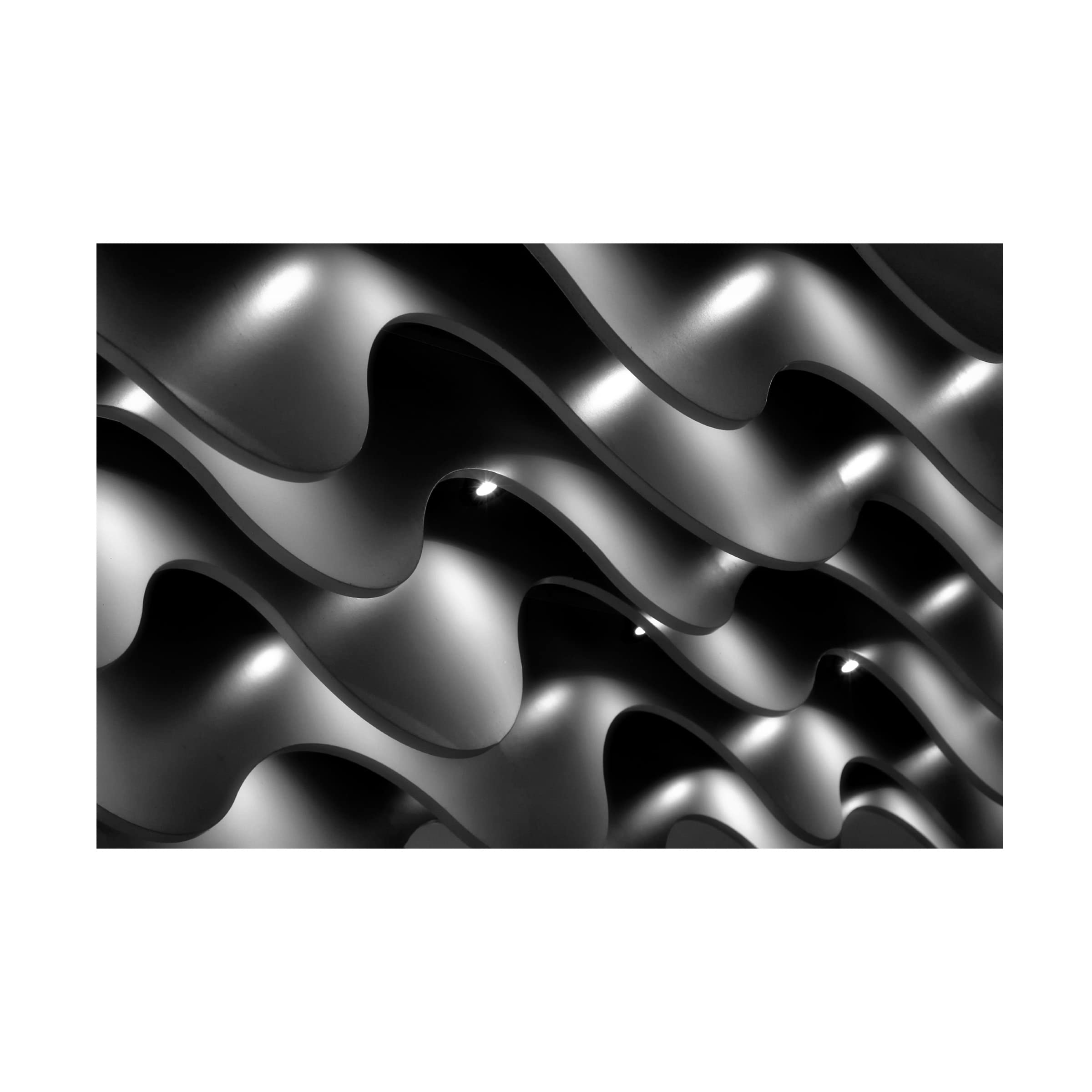 Trademark Fine Art 'Ceiling Lights' Canvas Wall Art by Hans Wolfgang Hawerkamp - Perfect for Living Room, Bedroom & Office Decor
