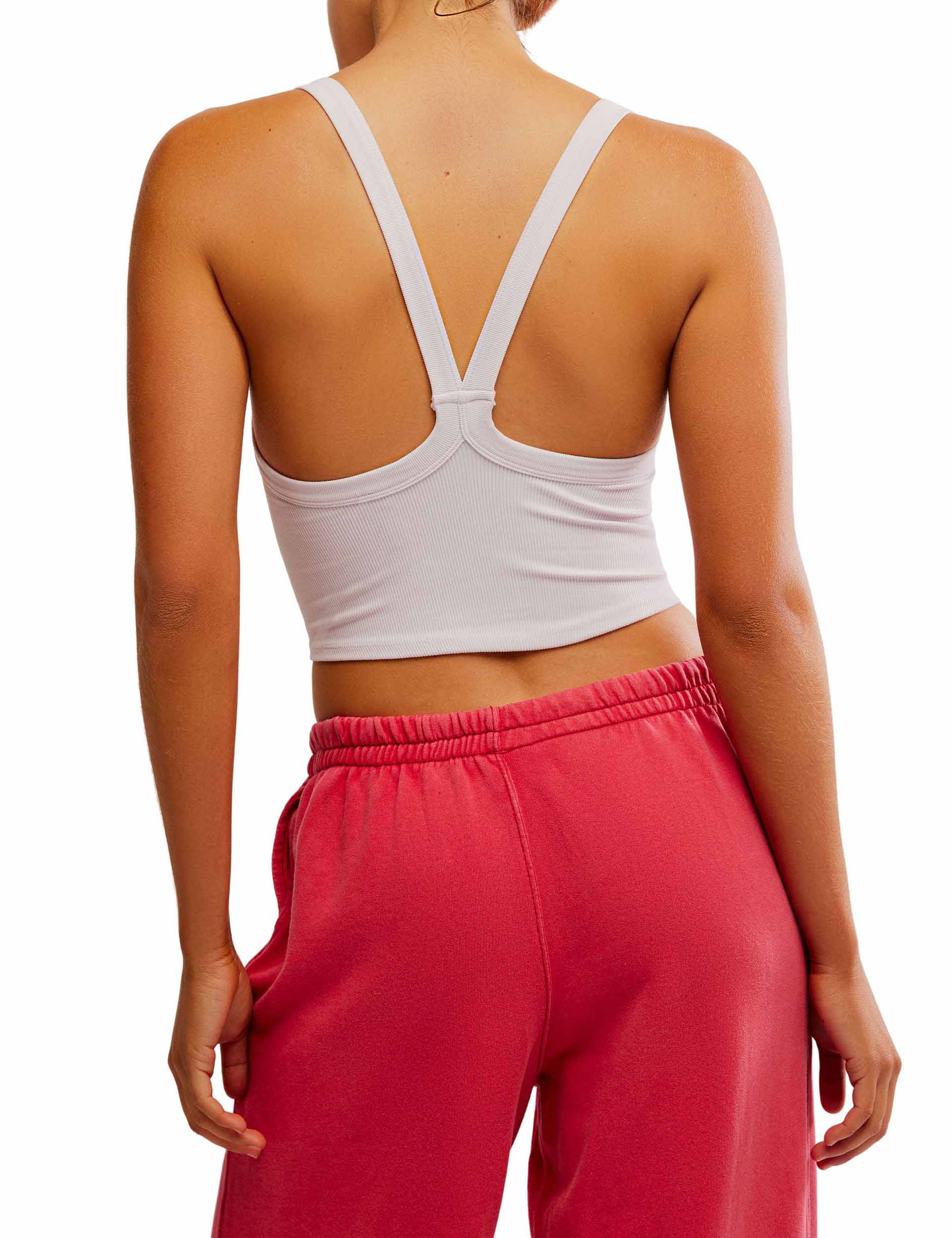 All Clear Cami Solid Rose Quartz - Women's Fashion Basic Tank Top for Casual Wear, Layering & Summer Outfits