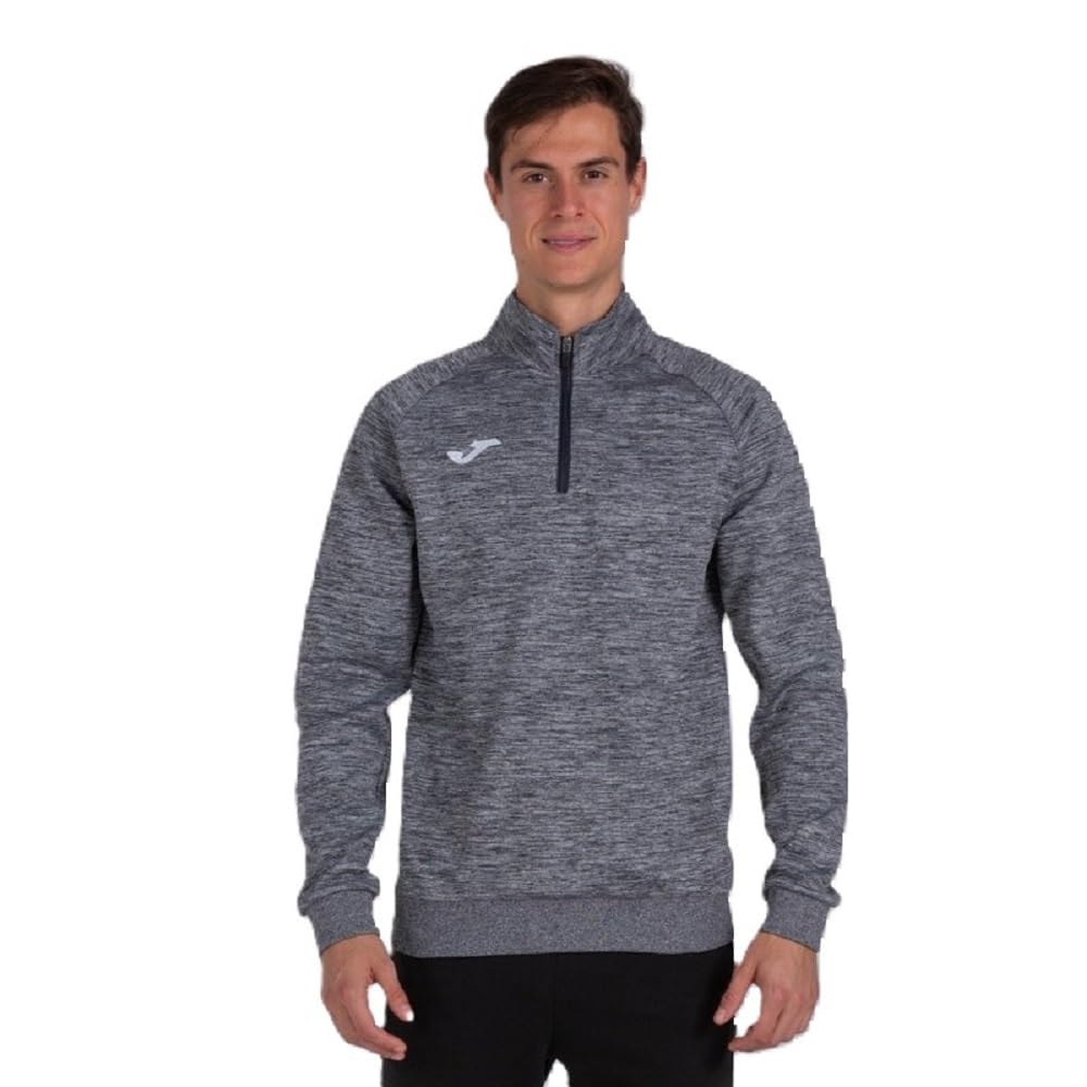 Joma Faraon Men's Half-Zip Sweatshirt - Lightweight Fleece Pullover for Running, Gym & Casual Wear | Breathable Athletic Hoodie for Outdoor Sports & Everyday Comfort