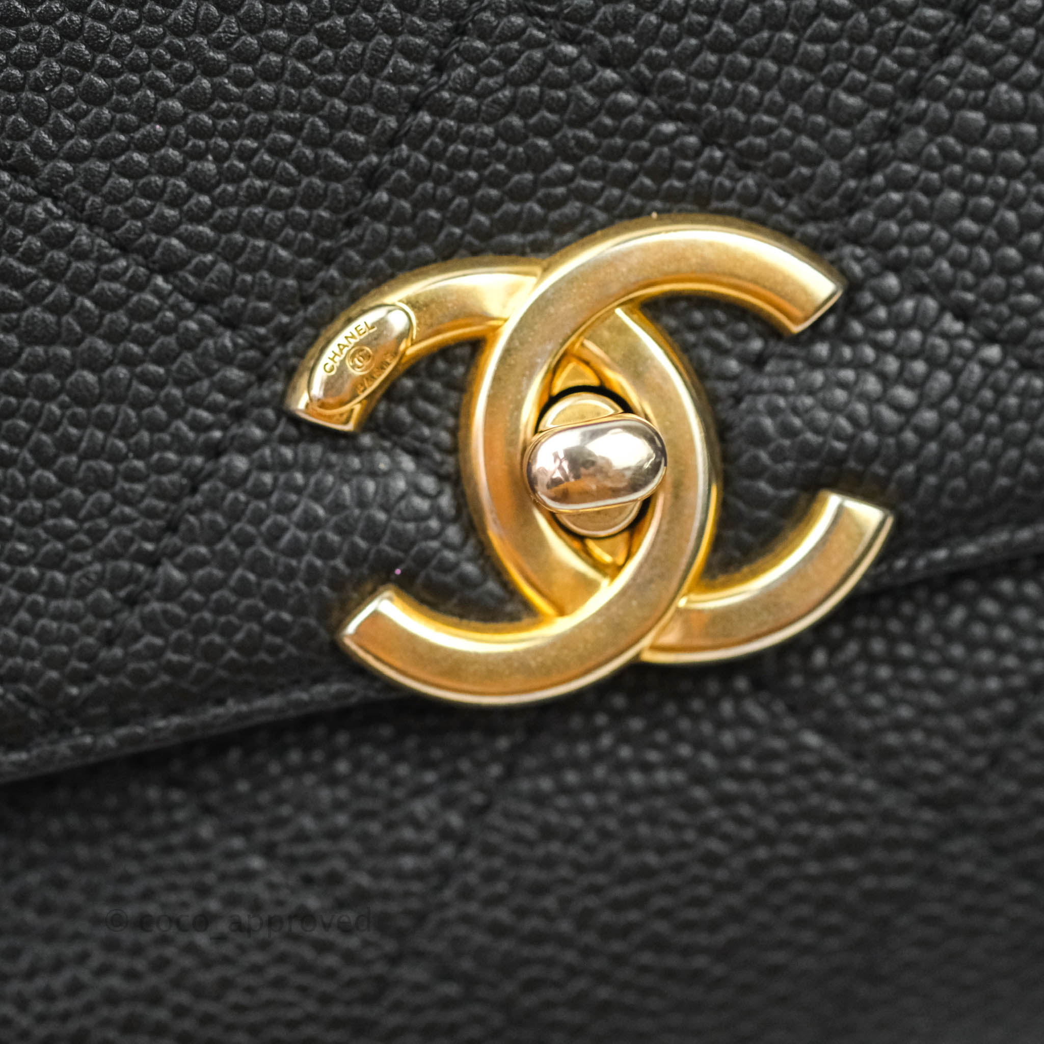 Chanel Chic Affinity Medium Grained Calfskin Handbag - Black with Aged Gold Hardware | Luxury Crossbody Bag for Women, Perfect for Date Night & Evening Events