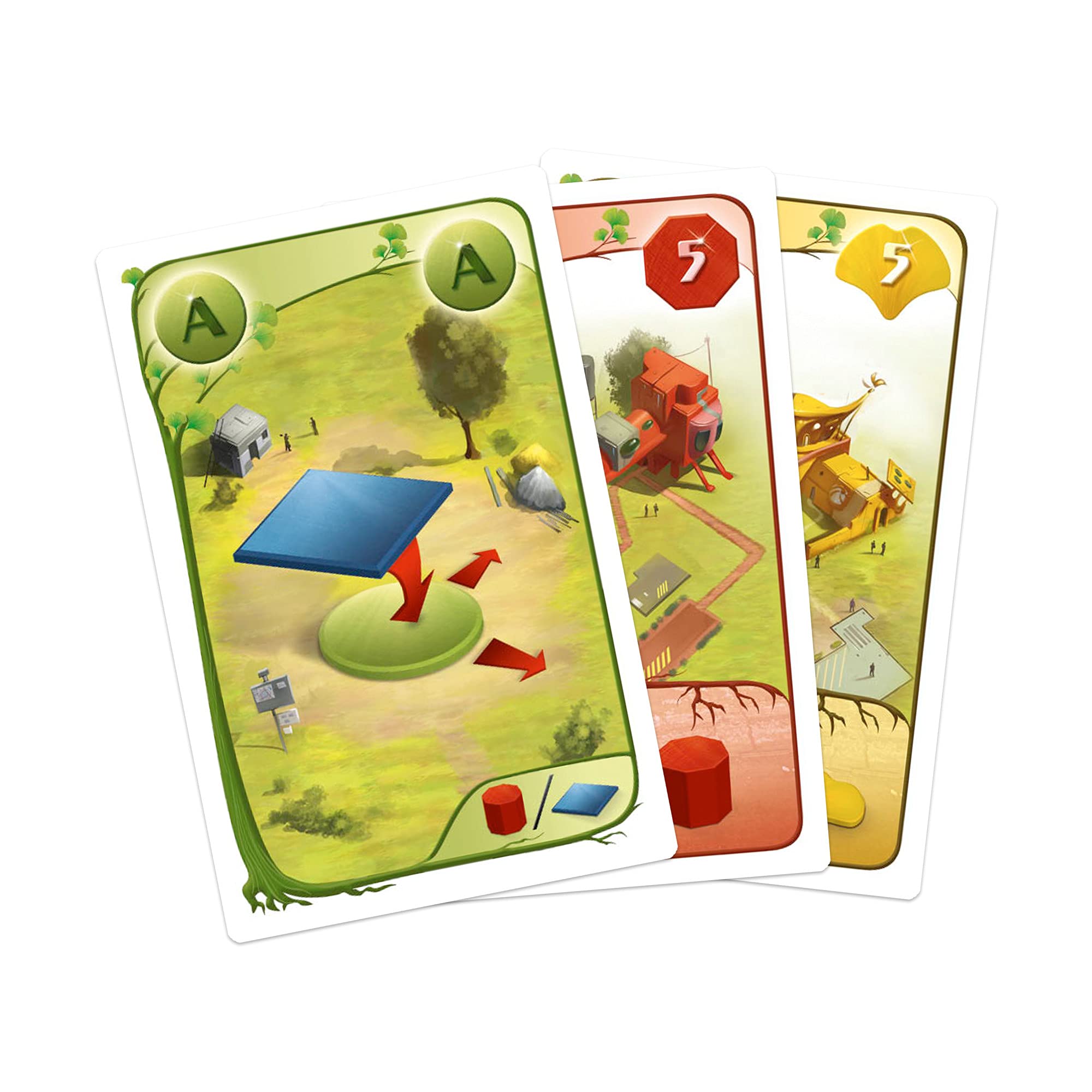 Ginkgopolis Board Game by Pearl Games | Strategic Worker Placement Game for Adults & Kids Ages 10+ | Competitive 1-5 Player Tabletop Game | 45 Min Playtime | Perfect for Family Game Nights & Strategy Enthusiasts
