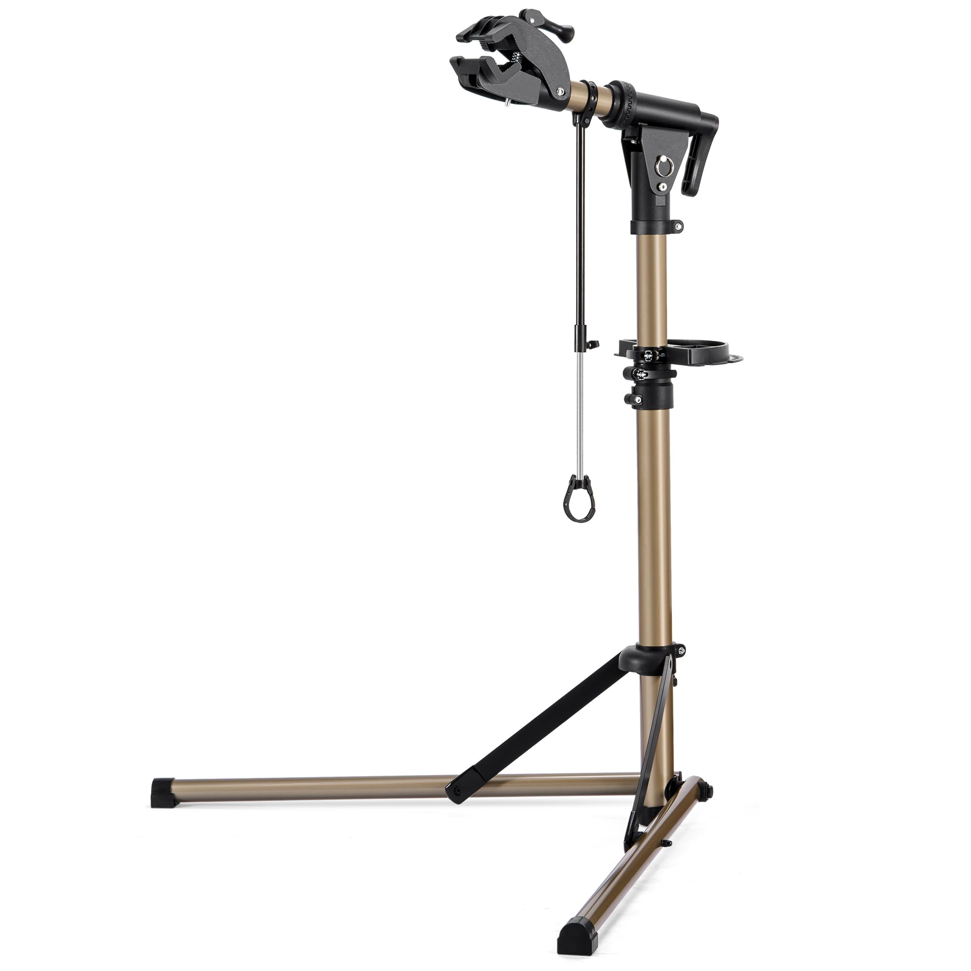 Heavy Duty Bike Repair Stand (Max 80lbs) - Professional Bicycle Workstand for Maintenance & Tuning - Adjustable E-Bike Repair Rack for Mountain, Road & Hybrid Bikes - Perfect for Home Mechanics & Bike Shops (Garage, Workshop, Outdoor Use)