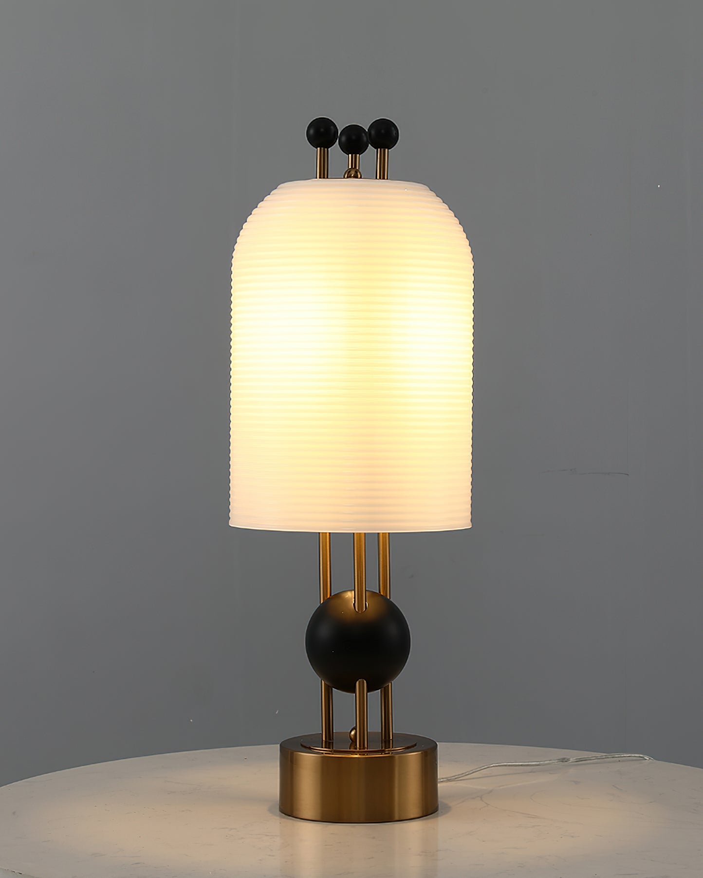 Bertha Table Lamp - Modern LED Desk Light with Adjustable Brightness, Perfect for Home Office, Bedroom, and Reading Nook