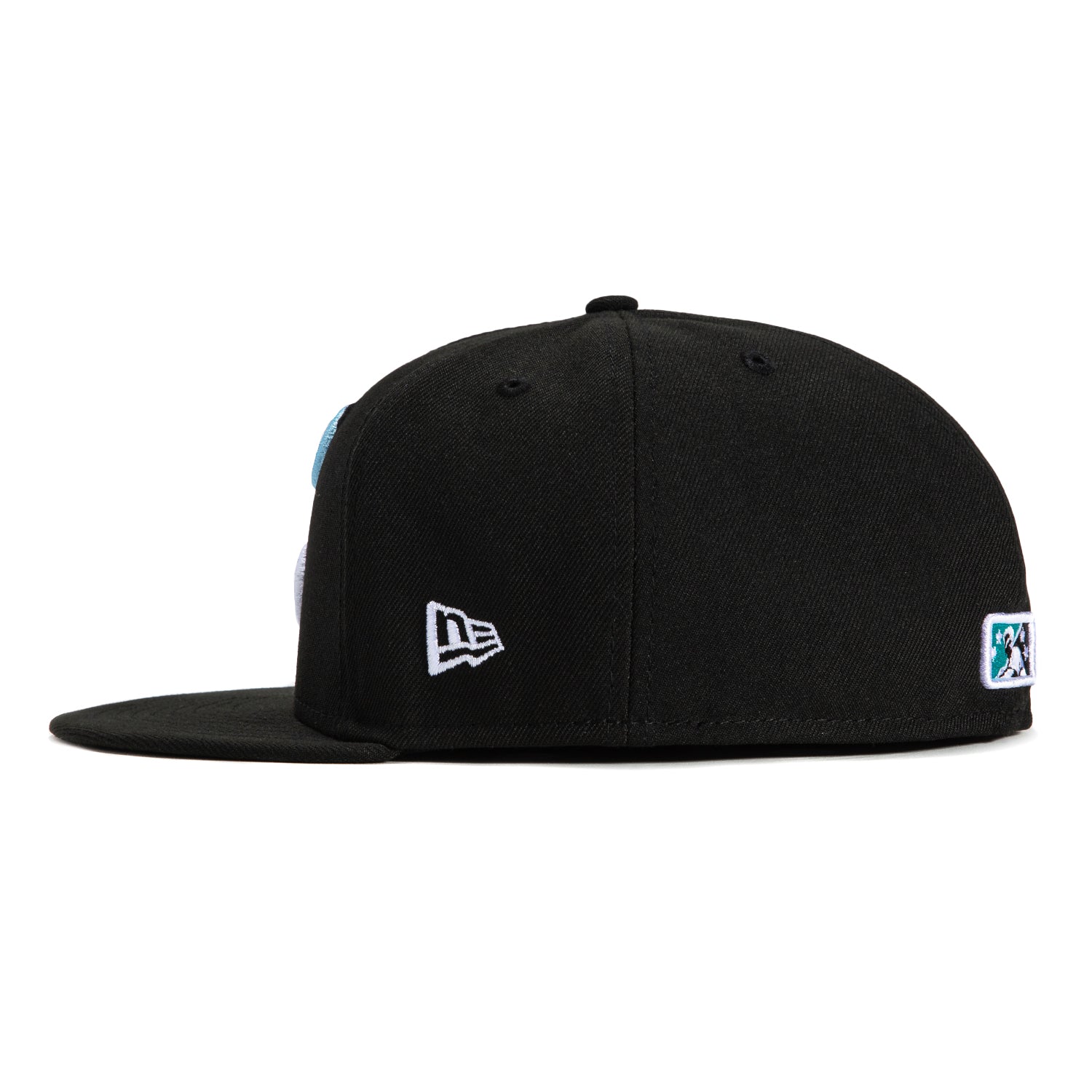 New Era 59Fifty Bowie Baysox Chesapeake Baseball Cap - Black | Official MLB Team Hat for Baseball Fans & Sports Enthusiasts | Perfect for Games, Tailgating & Casual Wear