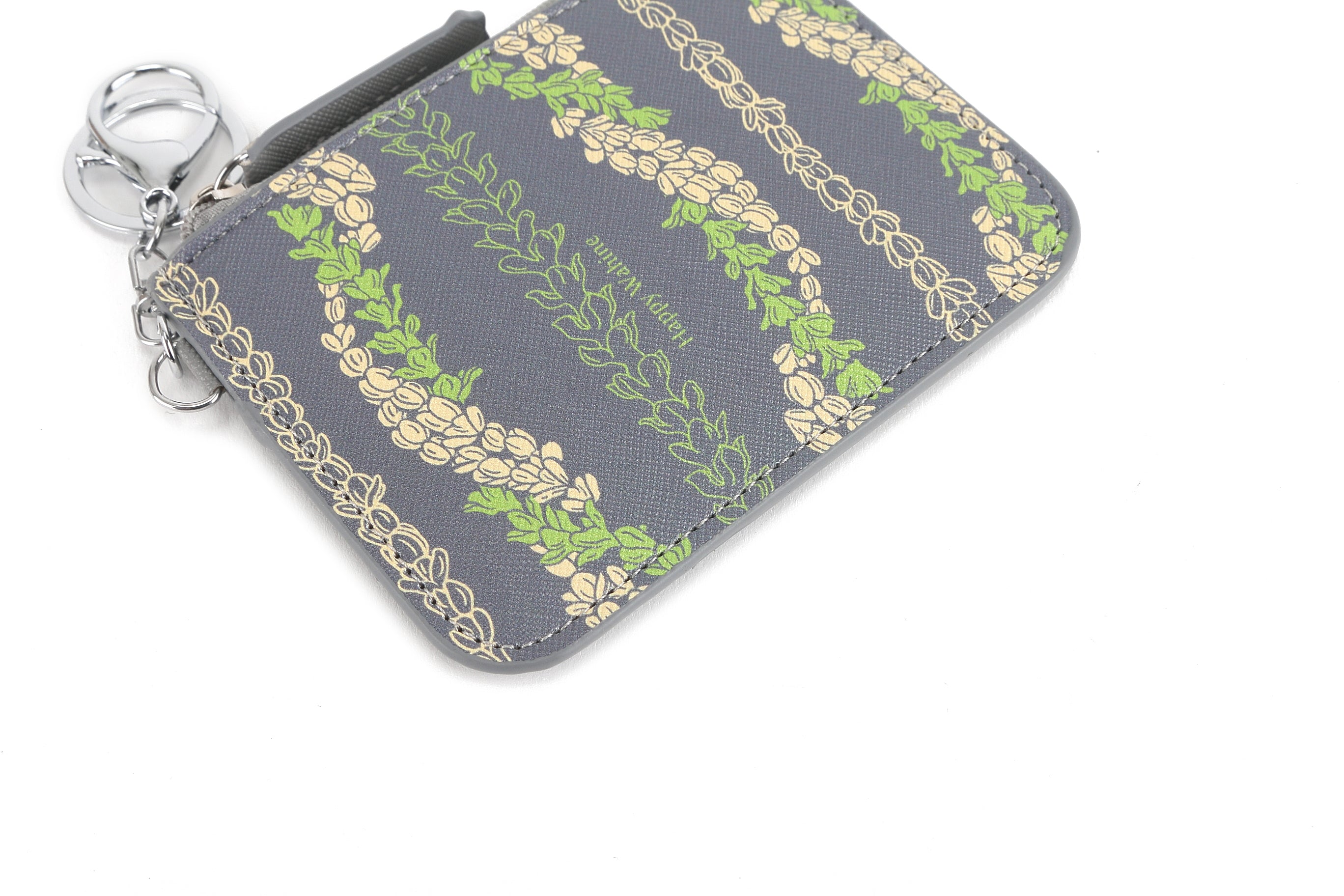 May Pakalana Grey Card Holder - Slim RFID Blocking Wallet for Credit Cards & ID - Perfect for Travel, Business, and Everyday Use