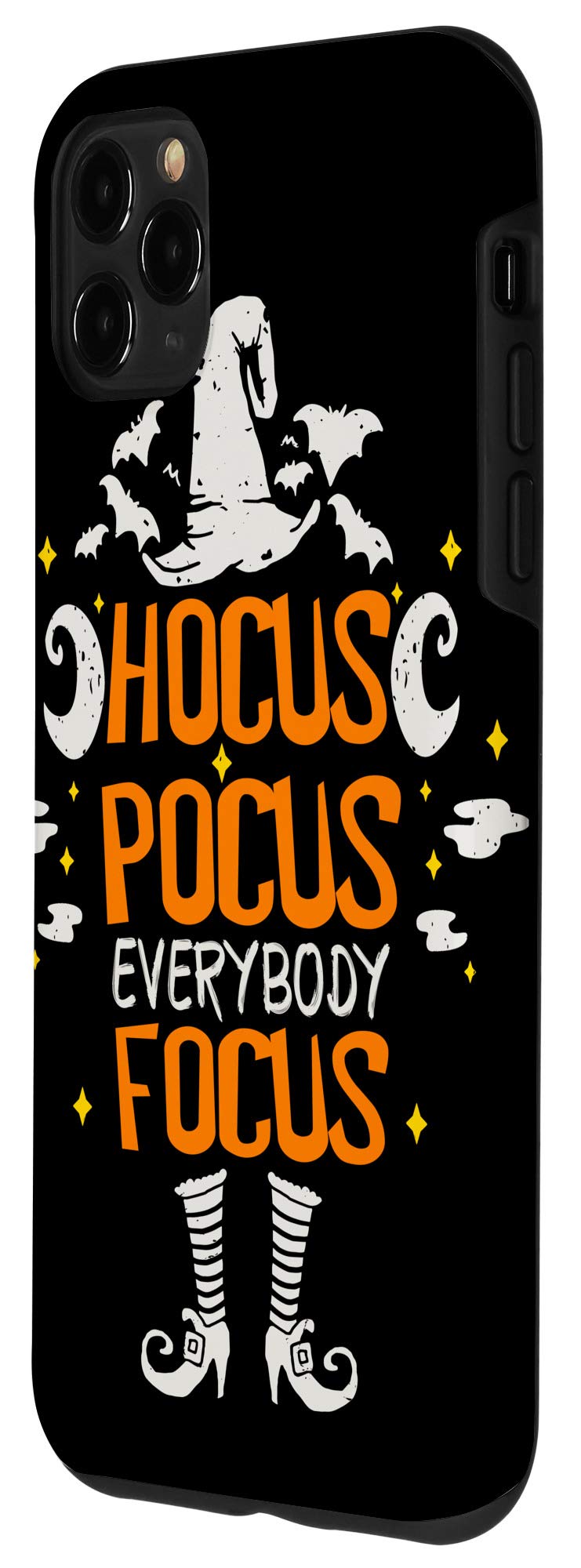 iPhone 11 Pro Max Halloween Hocus Pocus Everybody Focus Funny Phone Case - Perfect for Halloween Parties, Costume Events & Spooky Celebrations