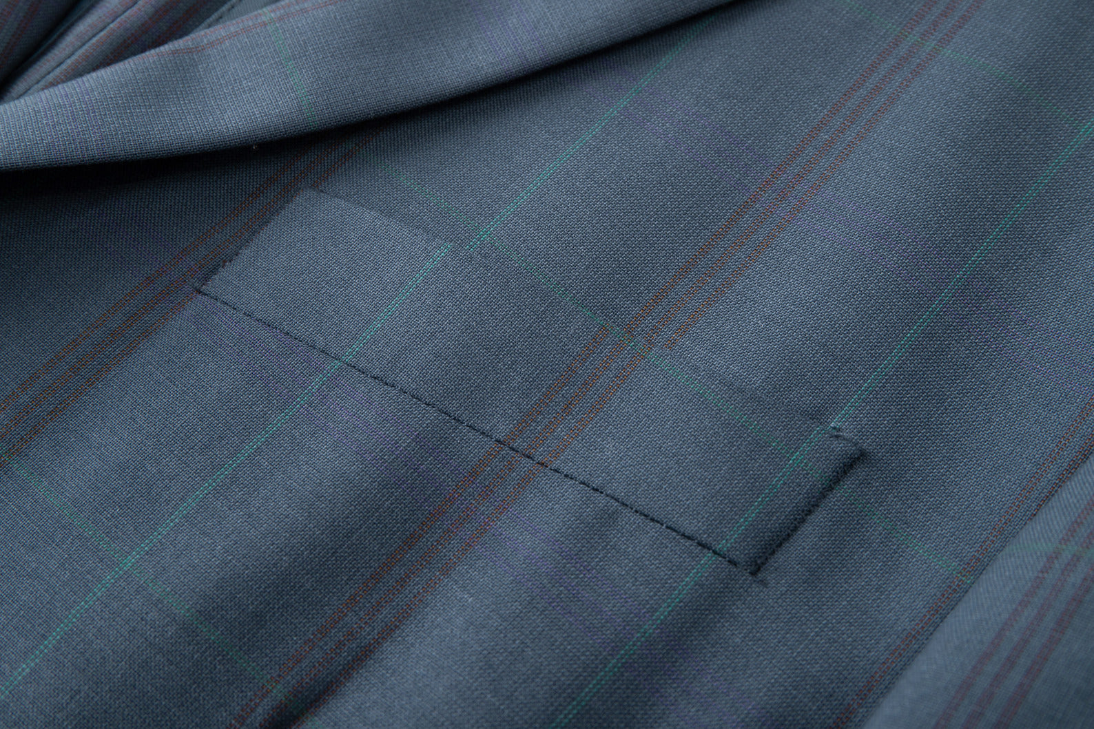 Slim Fit Single Breasted Checked Blazer for Men - Stylish Office Wear & Business Casual Outfits