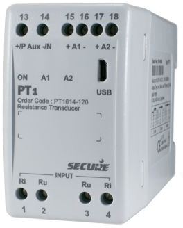 DPT 611 115 AC Current Transducer - Class 1, 0-1A/1-5A True RMS Measurement, Self-Powered, 2x4-20mA Outputs for Industrial Automation & Energy Monitoring (50/60Hz)