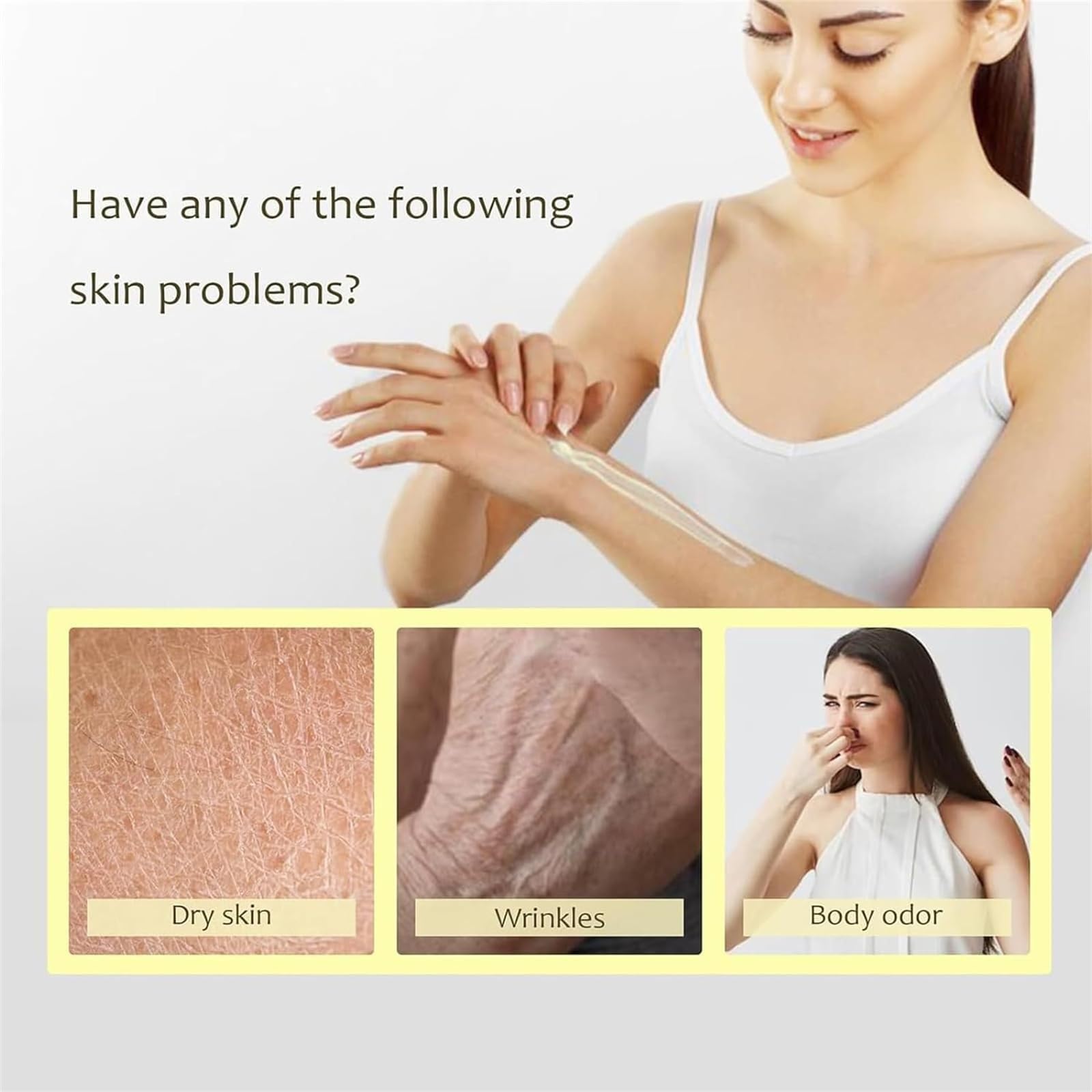 Premium Collagen Firming Body Cream - Tighten & Moisturize Skin for All Skin Types | Anti-Aging & Skin Elasticity Booster | Perfect for Daily Skincare & Nighttime Routine
