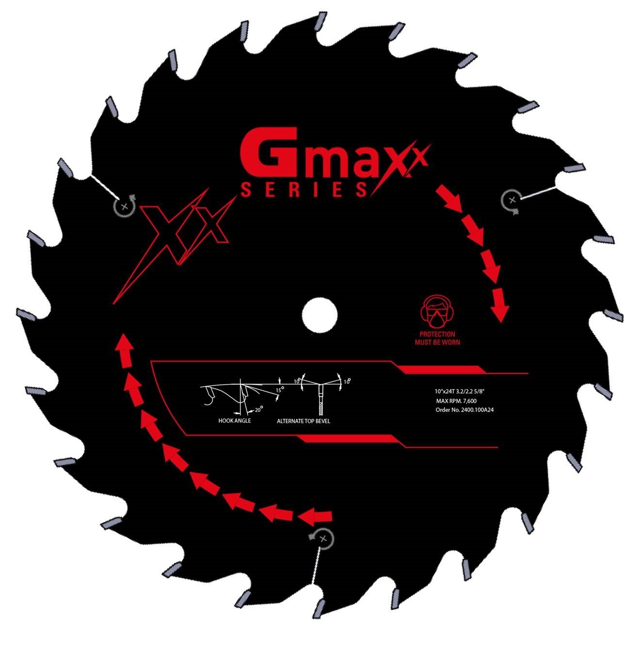 12-Inch 28 Teeth Carbide Tipped Rip Circular Saw Blade - Premium Wood Cutting Tool for Hardwood, Plywood & Lumber - Perfect for Table Saws, Miter Saws & Circular Saws