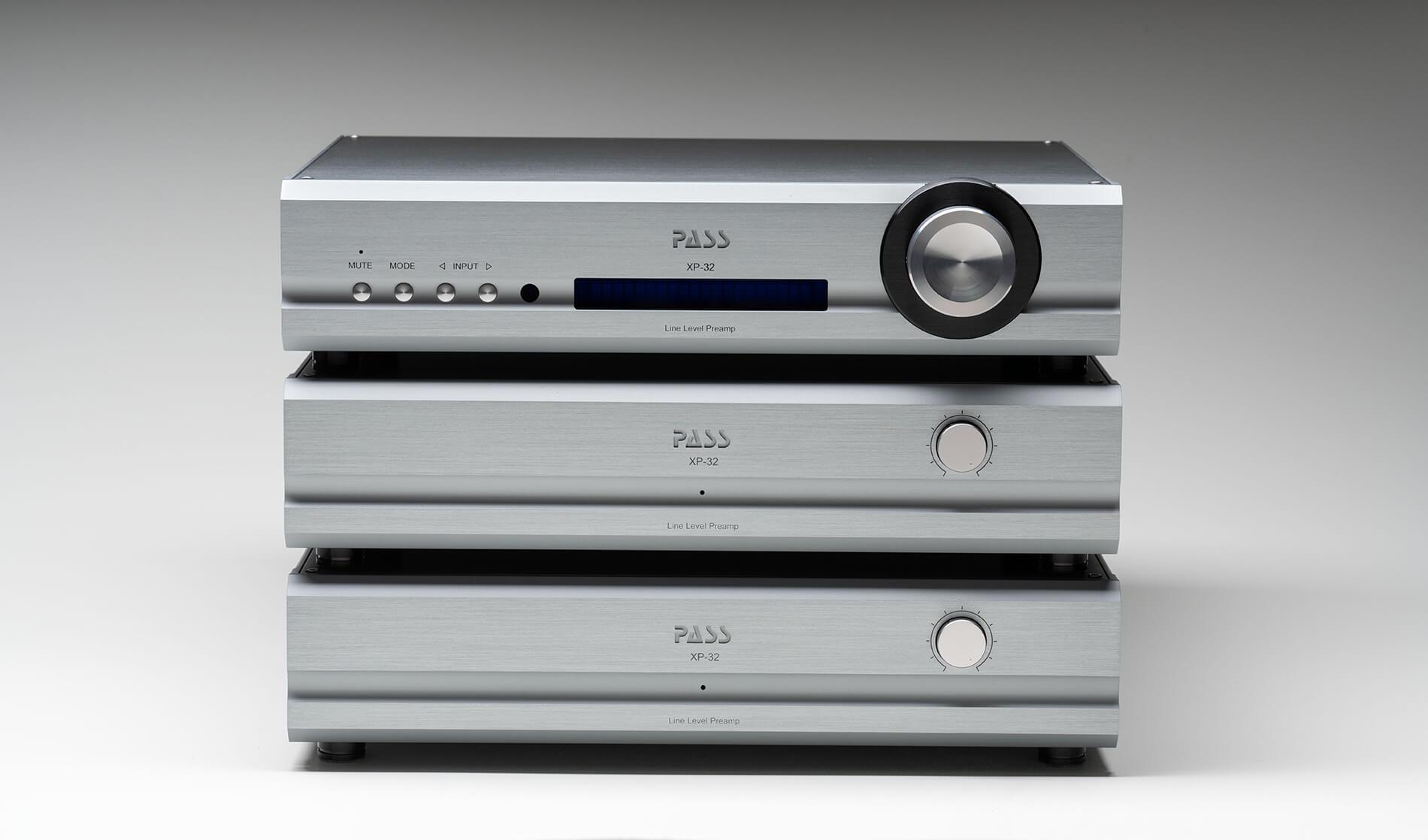 Pass Labs XP 32 High-End Preamplifier - Audiophile Stereo Preamp with Balanced XLR Inputs for Home Theater & Music Listening Systems