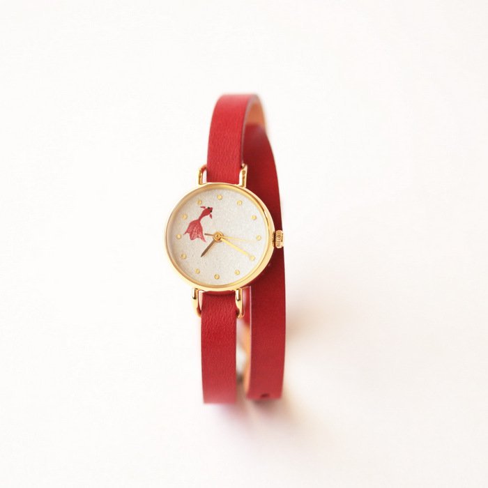Japanese Handmade Goldfish Women's Wristwatch - Elegant Fashion Watch for Women, Perfect for Casual Wear, Office & Special Occasions