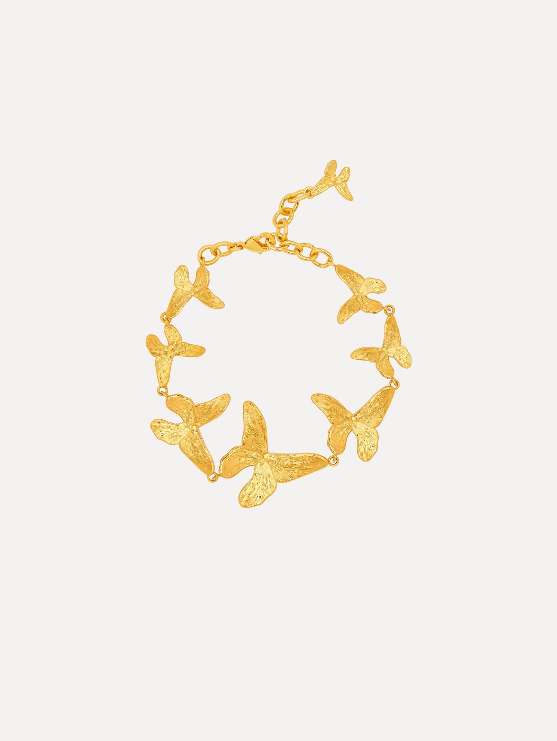 Elegant Butterfly Charm Bracelet for Women - Sterling Silver Adjustable Bangle - Perfect for Gifts, Parties & Everyday Wear