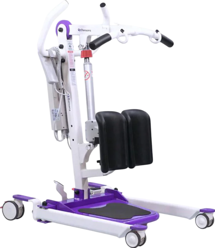 Dansons Medical SA350 Compact Stand Assist Electric Lift - 350 lbs Weight Capacity - Mobility Aid for Elderly & Disabled - Home & Hospital Use