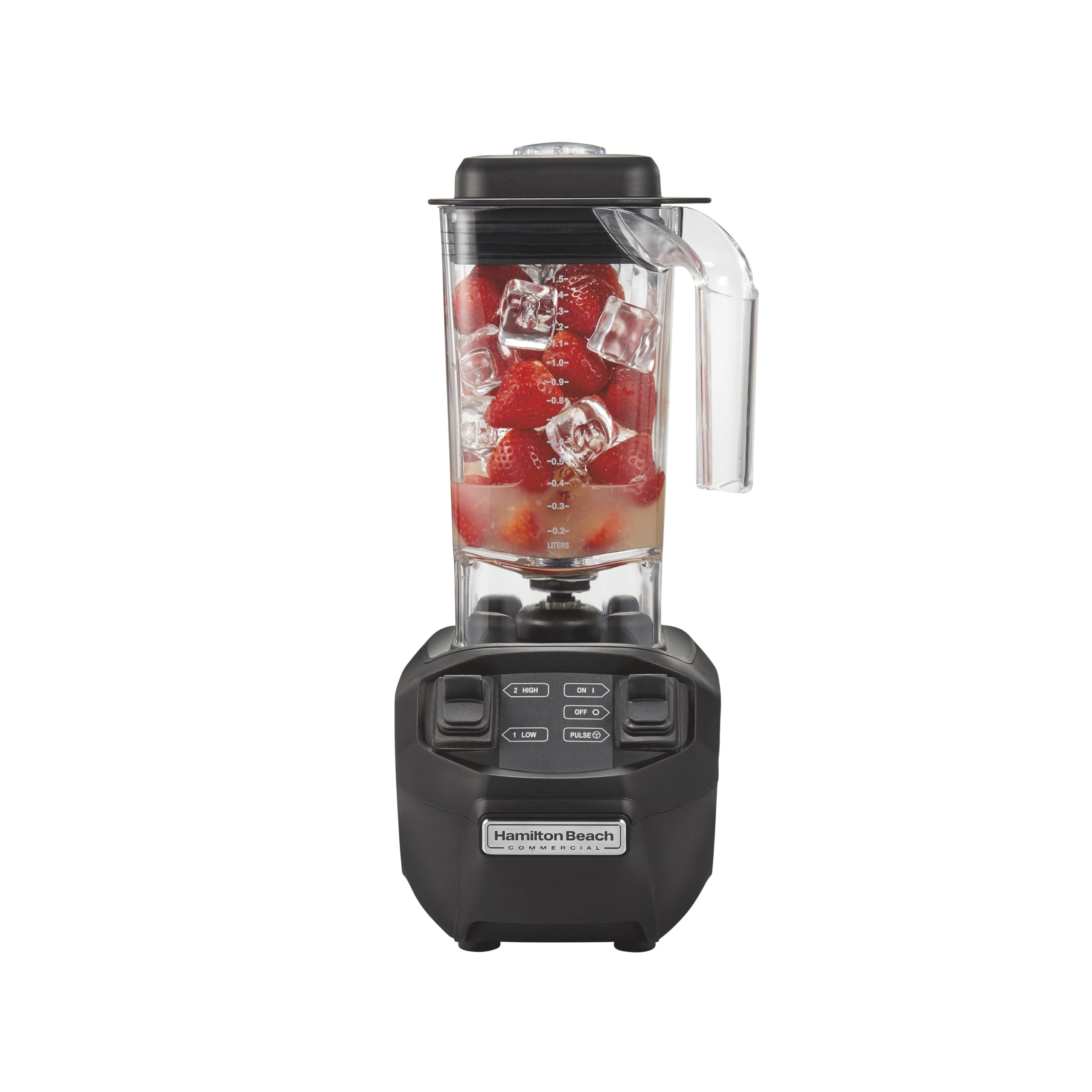 Hamilton Beach Commercial HBB255 Rio Bar Blender - 1.6 HP High Performance, 48oz BPA-Free Pitcher, NSF Certified for Restaurants & Bars - Perfect for Smoothies, Cocktails & Frozen Drinks
